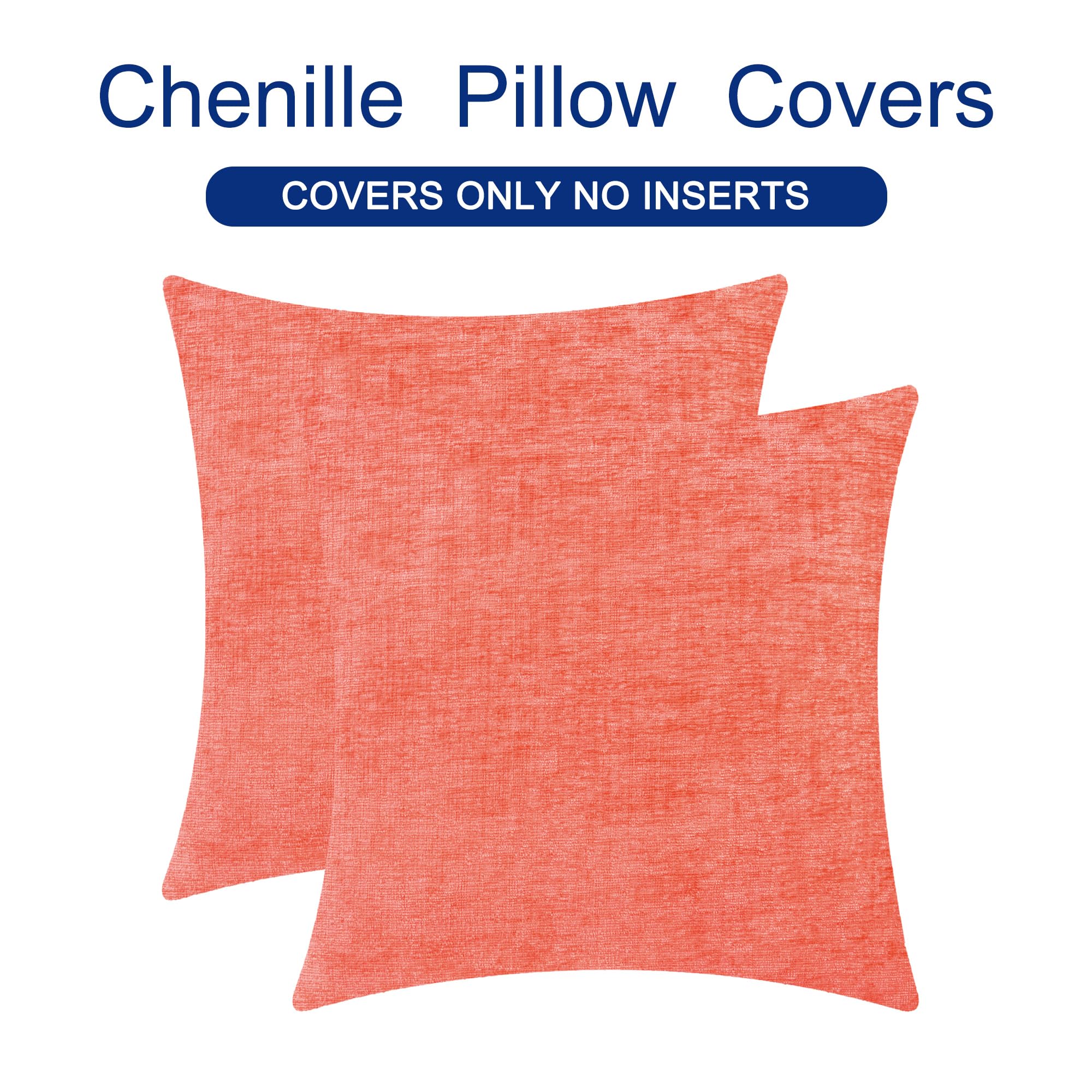CaliTime Federa per cuscino Cosy, 2 pezzi, per divano, decorazione