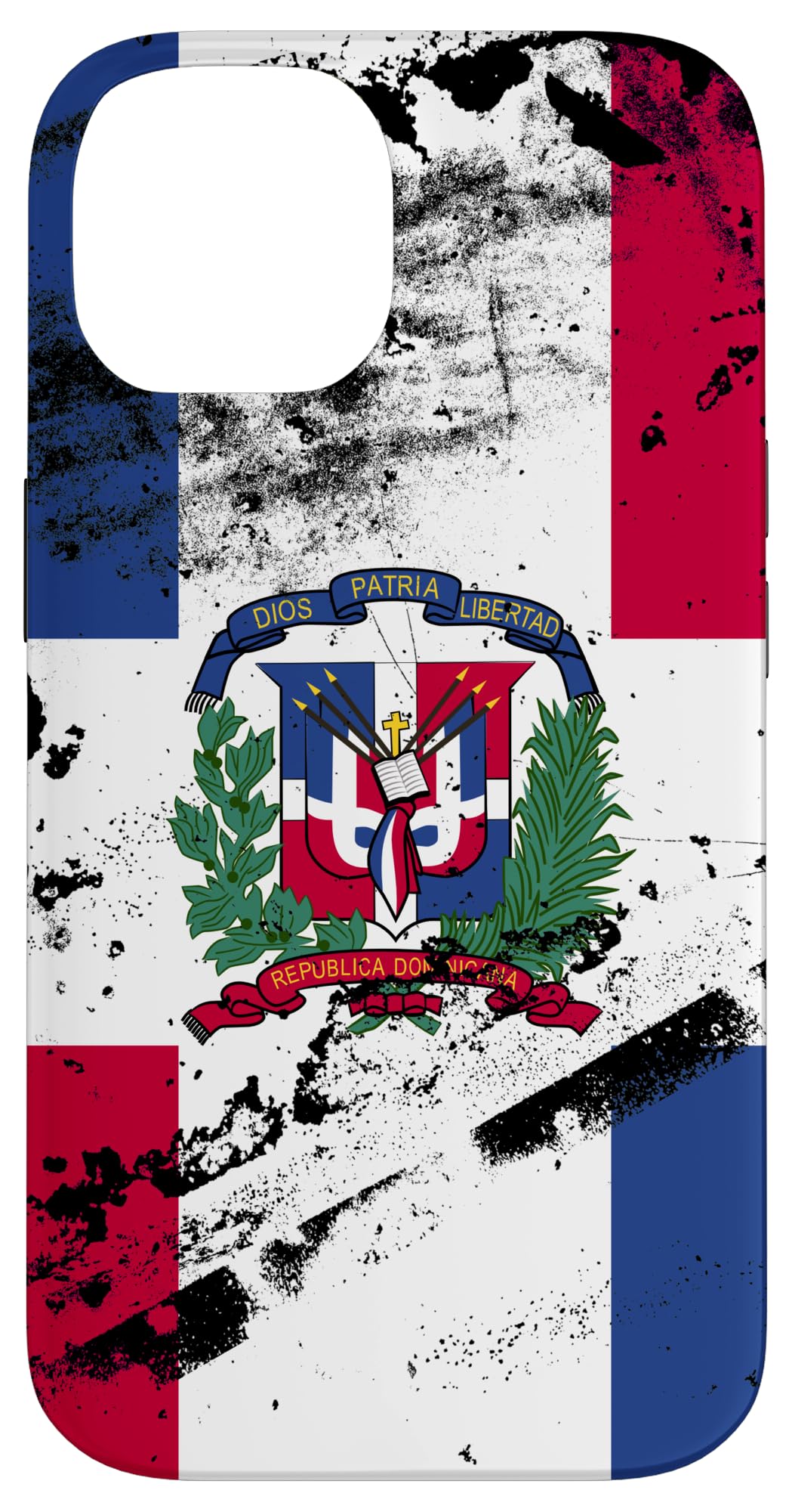Dominican Republic Vintage Flag Proud Dominican Case for iPhone 14