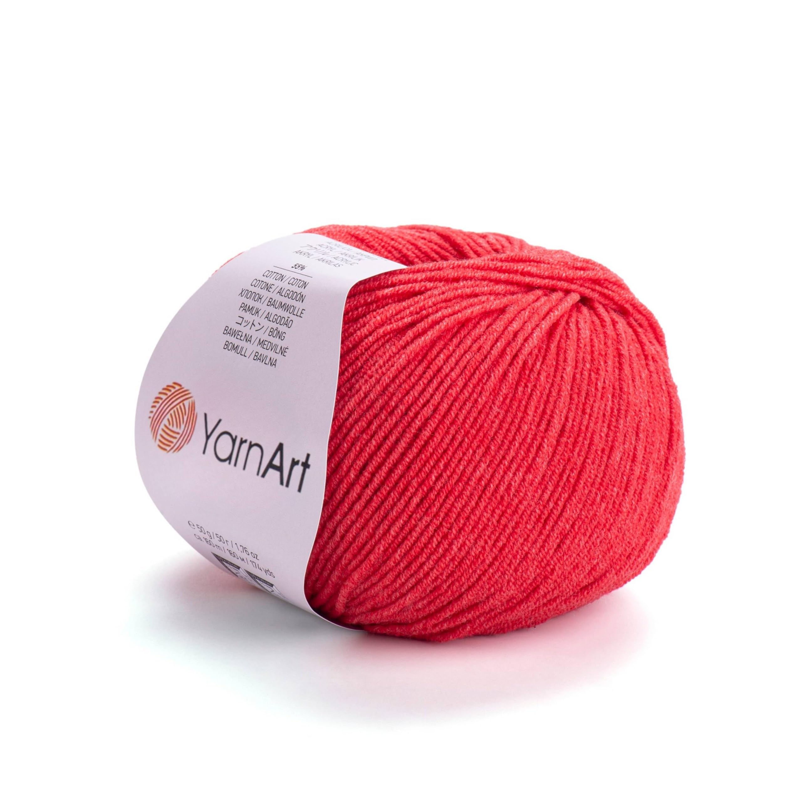 Yarnart Jeans Yarn, Amigurumi Cotton Yarn, Knitting Yarn, Amigurumi Cotton Yarn (26) — image 1