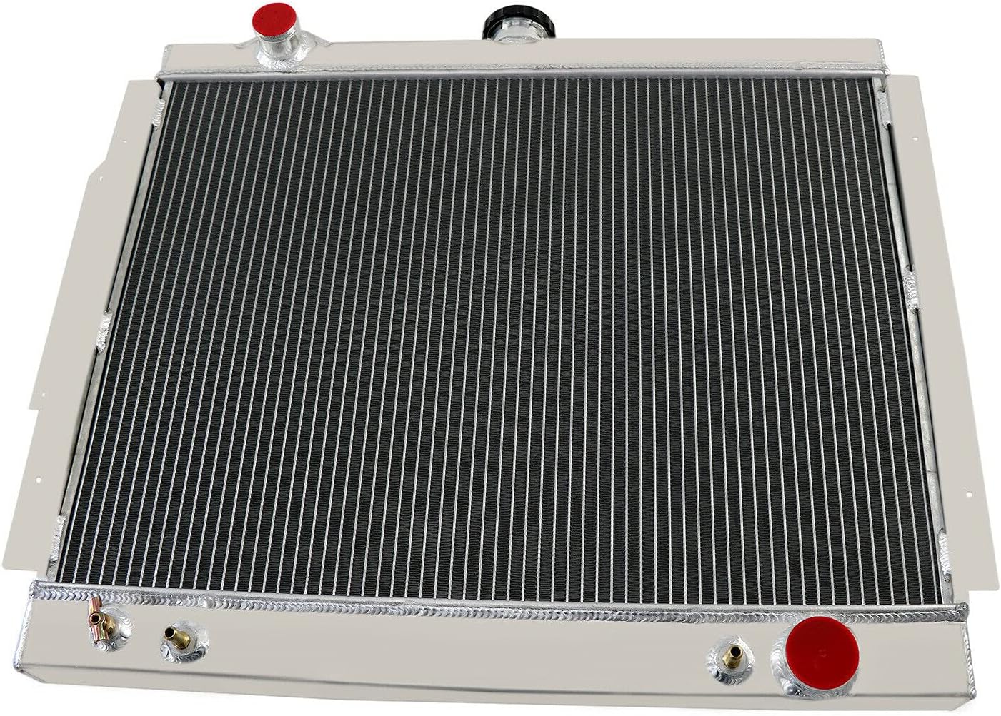 3 Row Aluminum Radiator For 79-93 Dodge D150 D250 D350 W150 W250/Ramcharger 5.2L, Replacement Radiator, Radiators