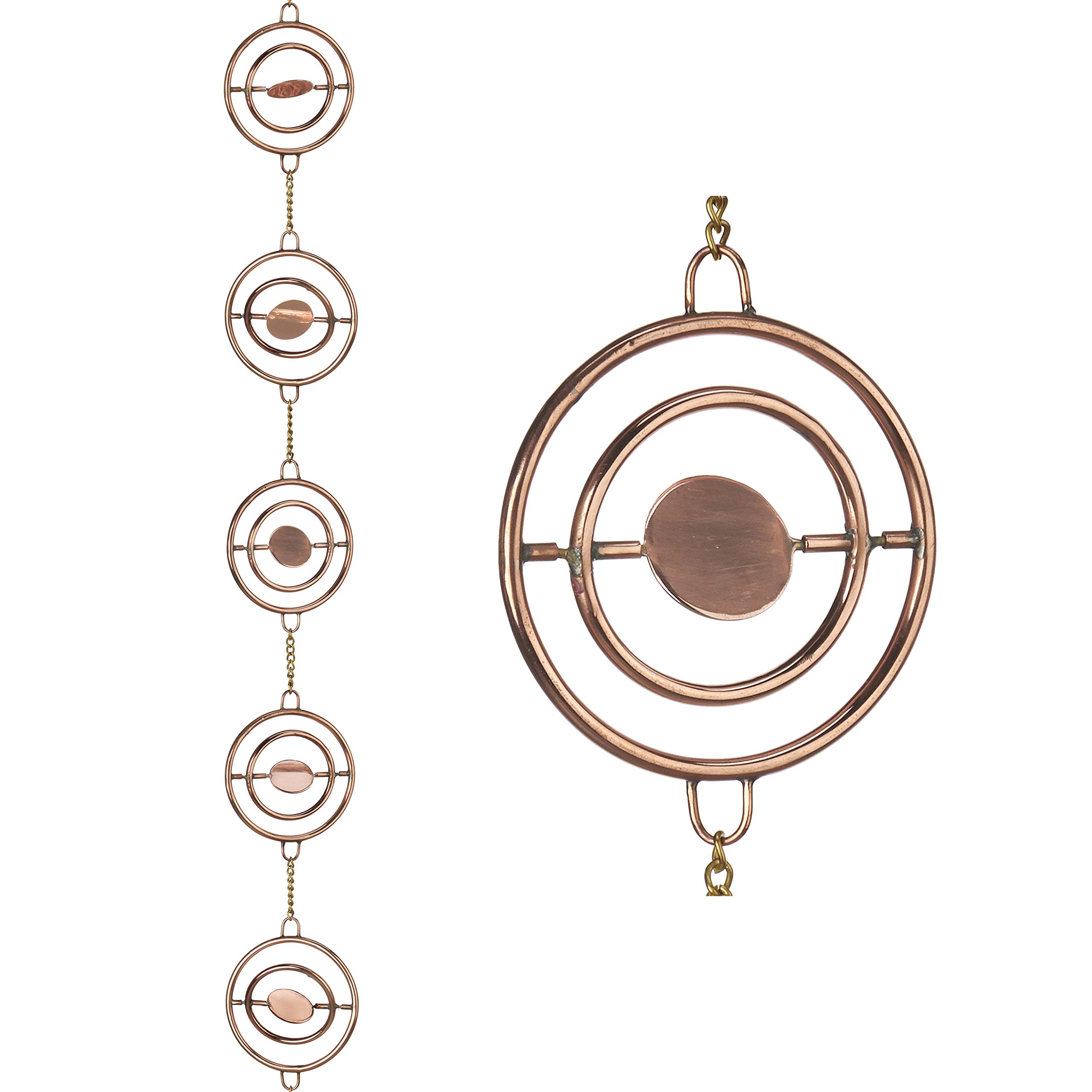 Good Directions 472P-8 Stellar Pure Copper 8.5 ft Rain Chain