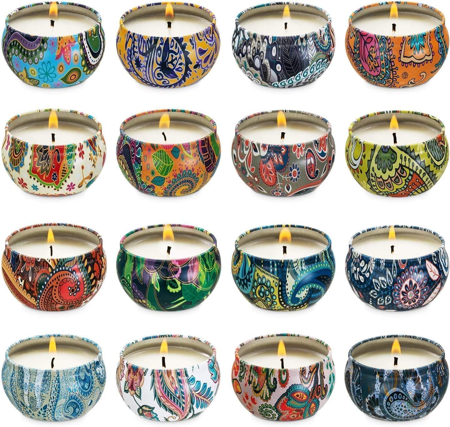 WPONSZU 16 Pack candles
