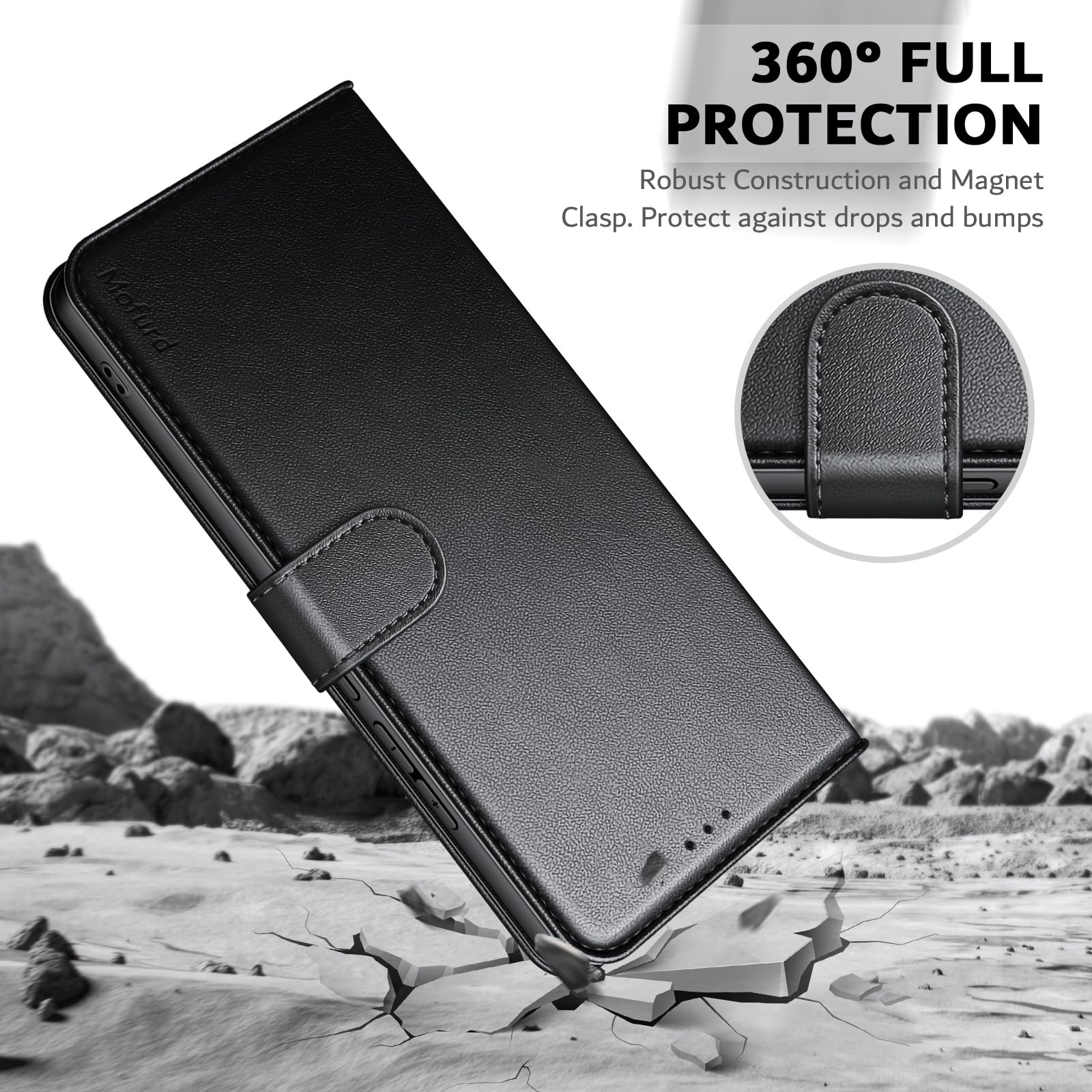 Abuenora Cover per Xiaoi Redi A1 / Redi A2 con Pellicola Vetro
