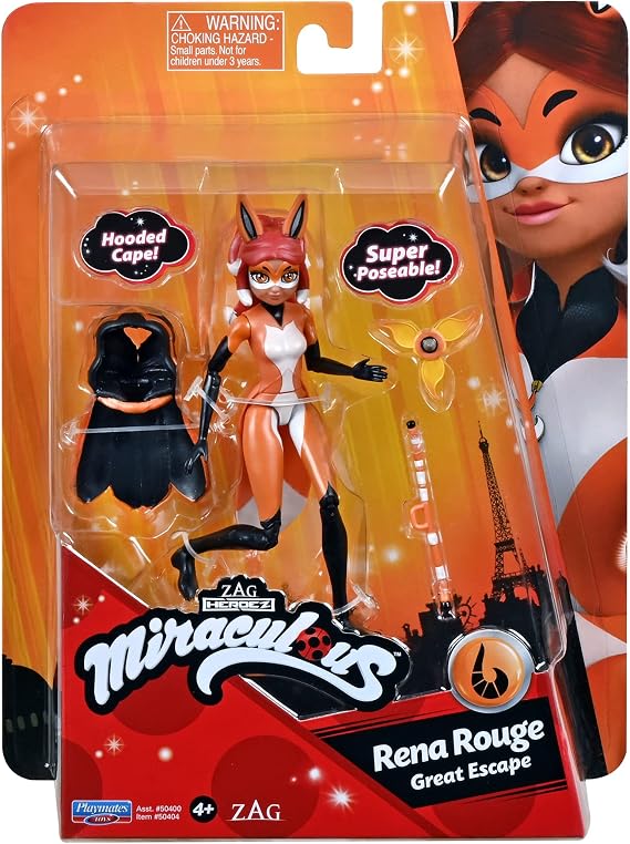 Miraculous Ladybug Rena Rouge's Great Escape Doll