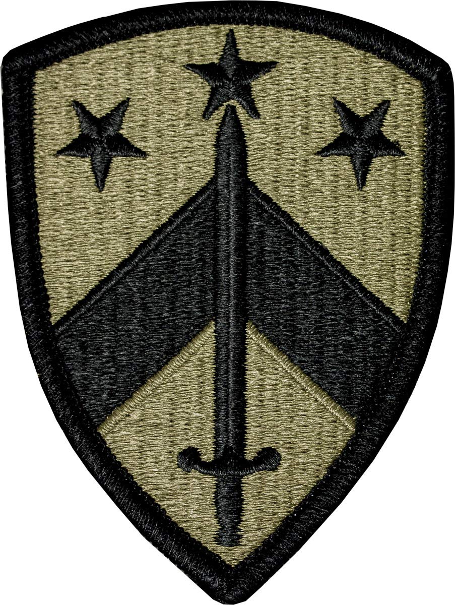 230th Sustainment Brigade Scorpion OCP Patch with Fastener.