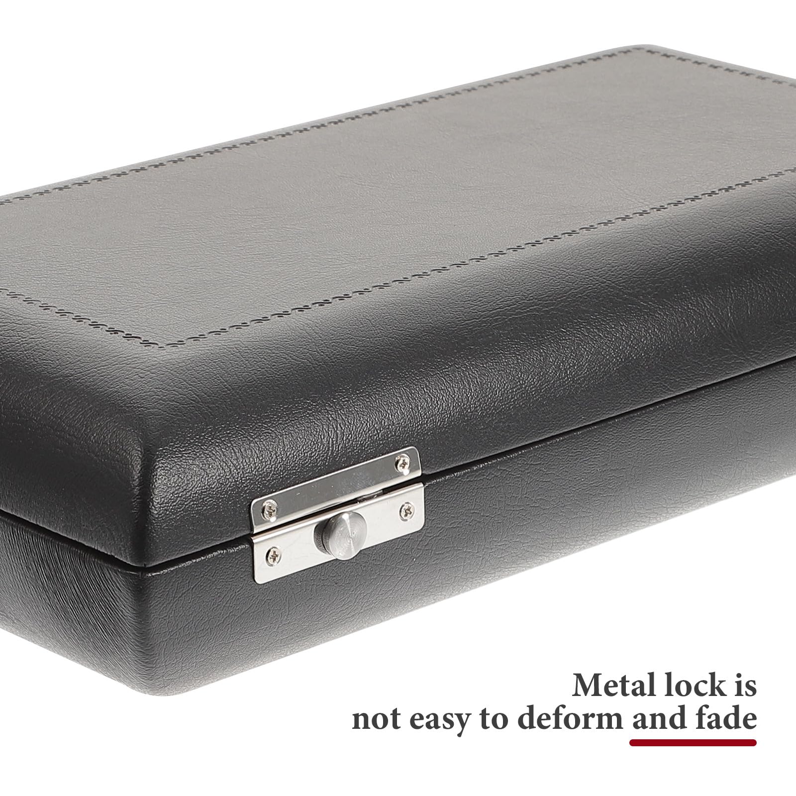 Set de 1 Étui et Paquet à Dos Noir pour Hautbois en Bois et Cuir Pu Design Interne à Compartiments, Protection Optimale et Toucher Confortable pour Musicien