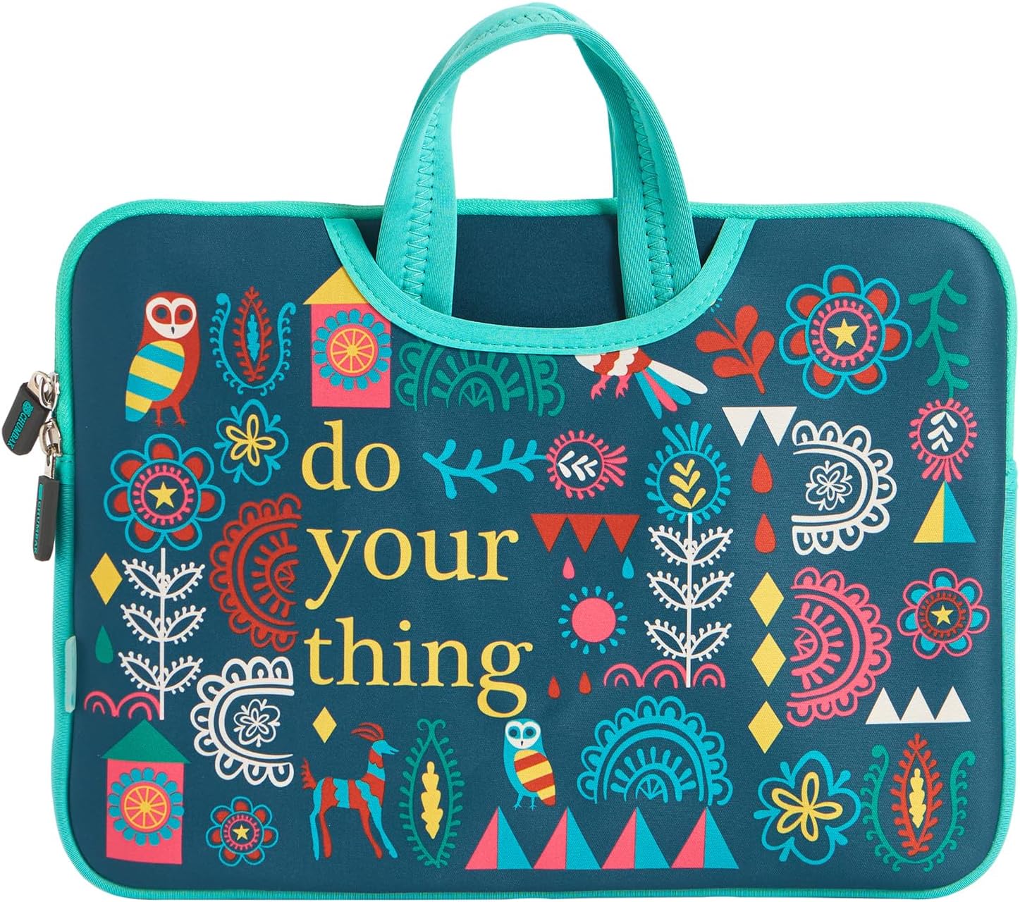 Chumbak Women's Laptop Sleeve/Bag (13 Inch)
