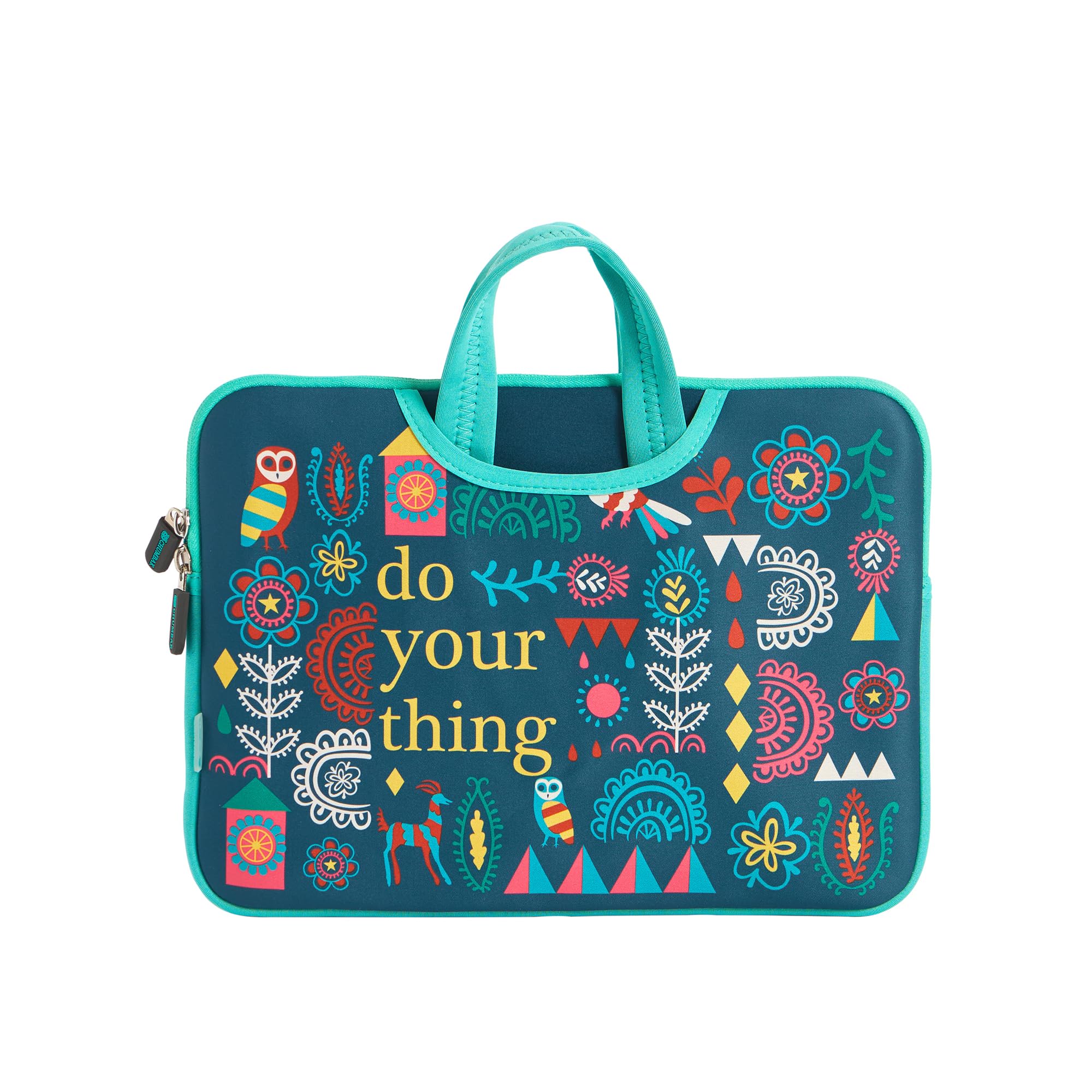 Chumbak Women's Laptop Sleeve/Bag (13 Inch)