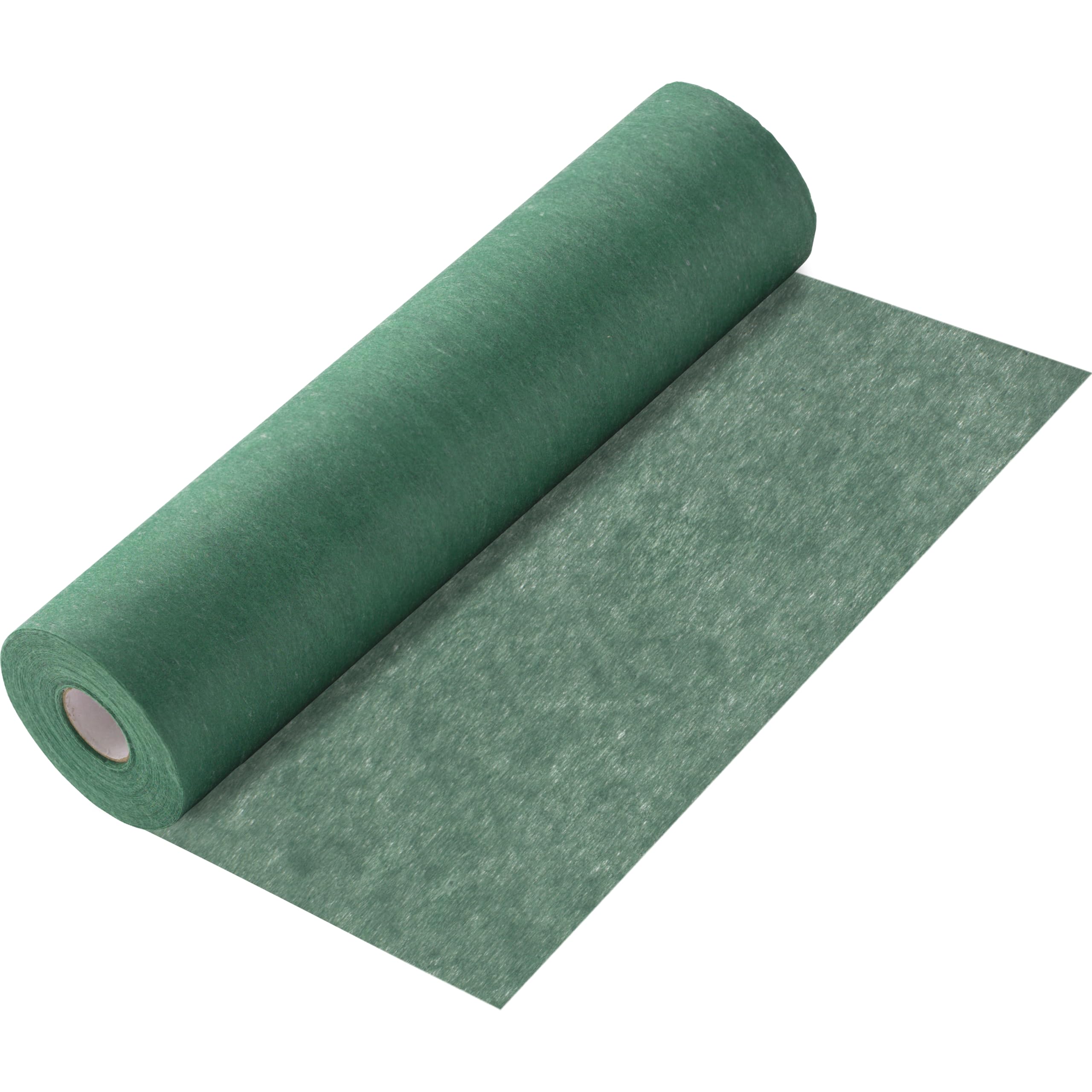 100%Mosel Camino de mesa de fieltro, en verde Rainforest (30 cm x 25 m), camino de mesa decorativo, elegante decoración de mesa para bodas y Navidad, decoración colorida para ocasiones especiales