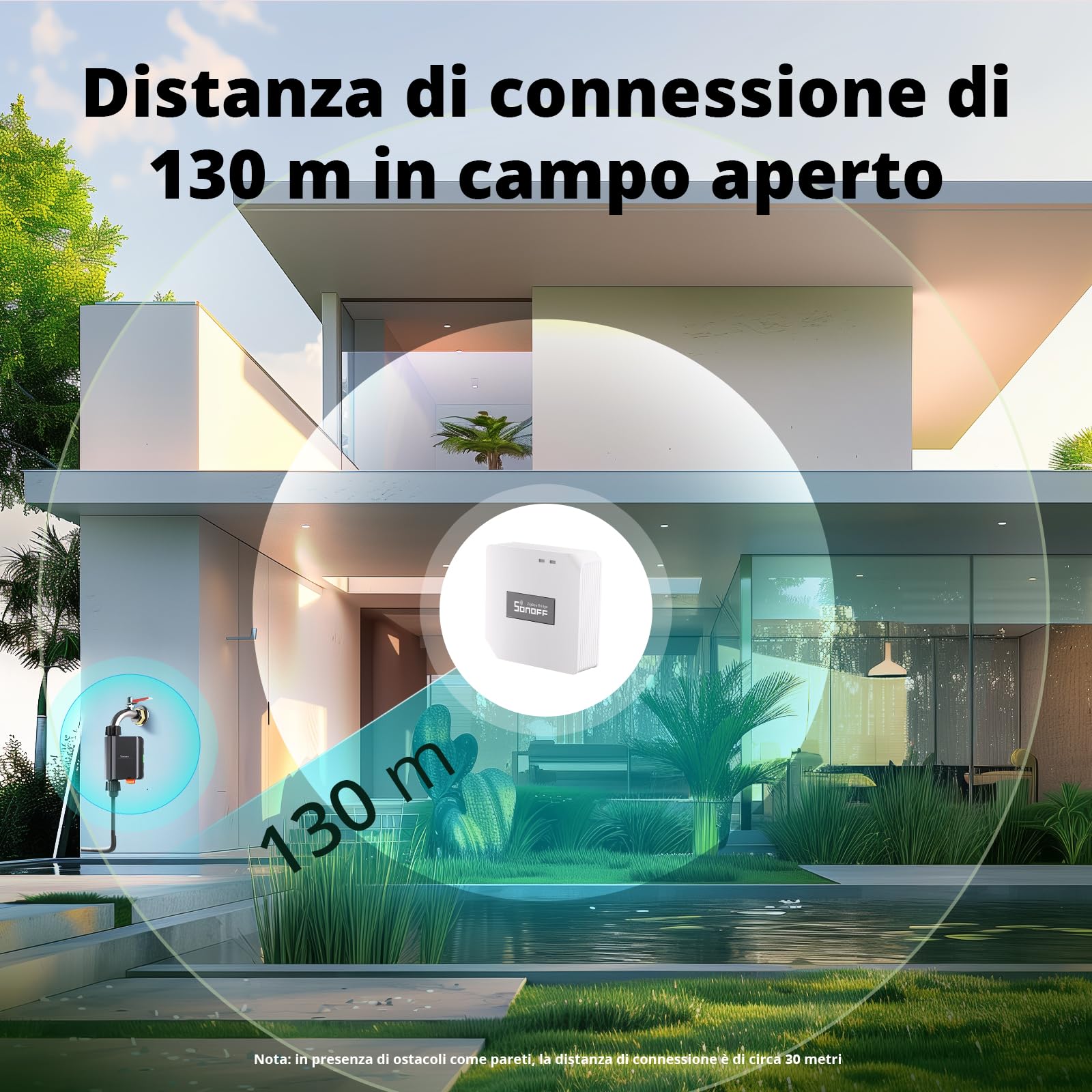 SONOFF Computer Irrigazione Automatic 2-Pack, sistema di irrigazione automatico programmazione e controllo della quantità, richiede Hub Zigbee 3.0, compatibile con Amazon Alexa e Home Assistant