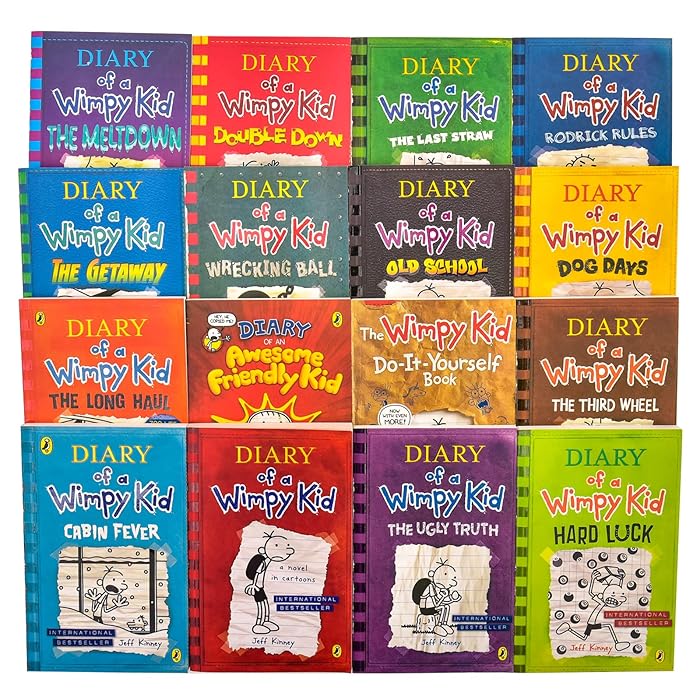 Buy Diary of a Wimpy Kid Book Series, Complete Collection 116 Books of
