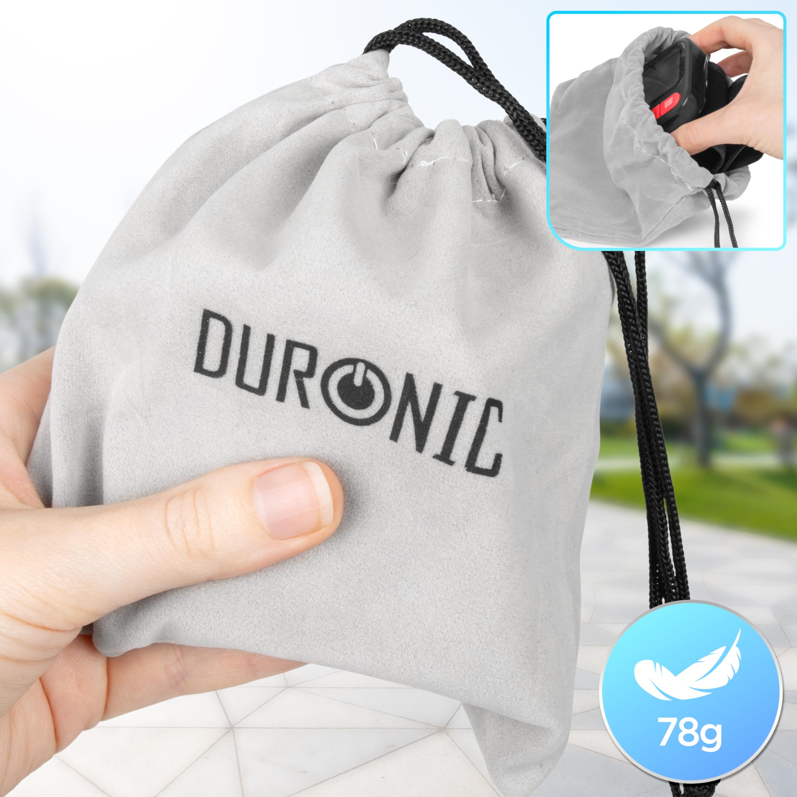 Duronic BPM65 BK Ciśnieniomierz nadgarstkowy elektroniczny pomiar ciśnienia krwi automatyczny monitor ciśnienia na nadgarstek czarny