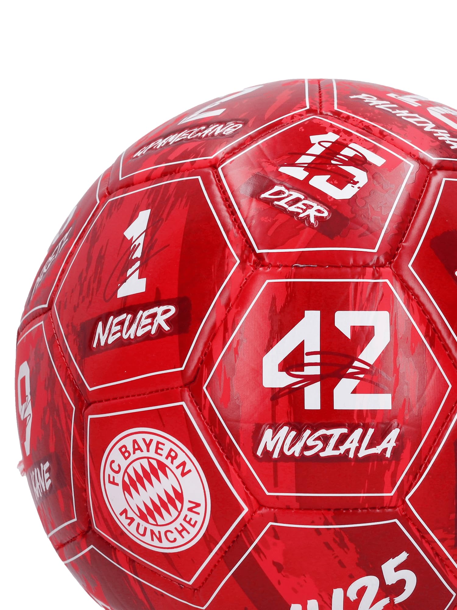 FC Bayern München | Ball Signature 2024-25 | czerwony