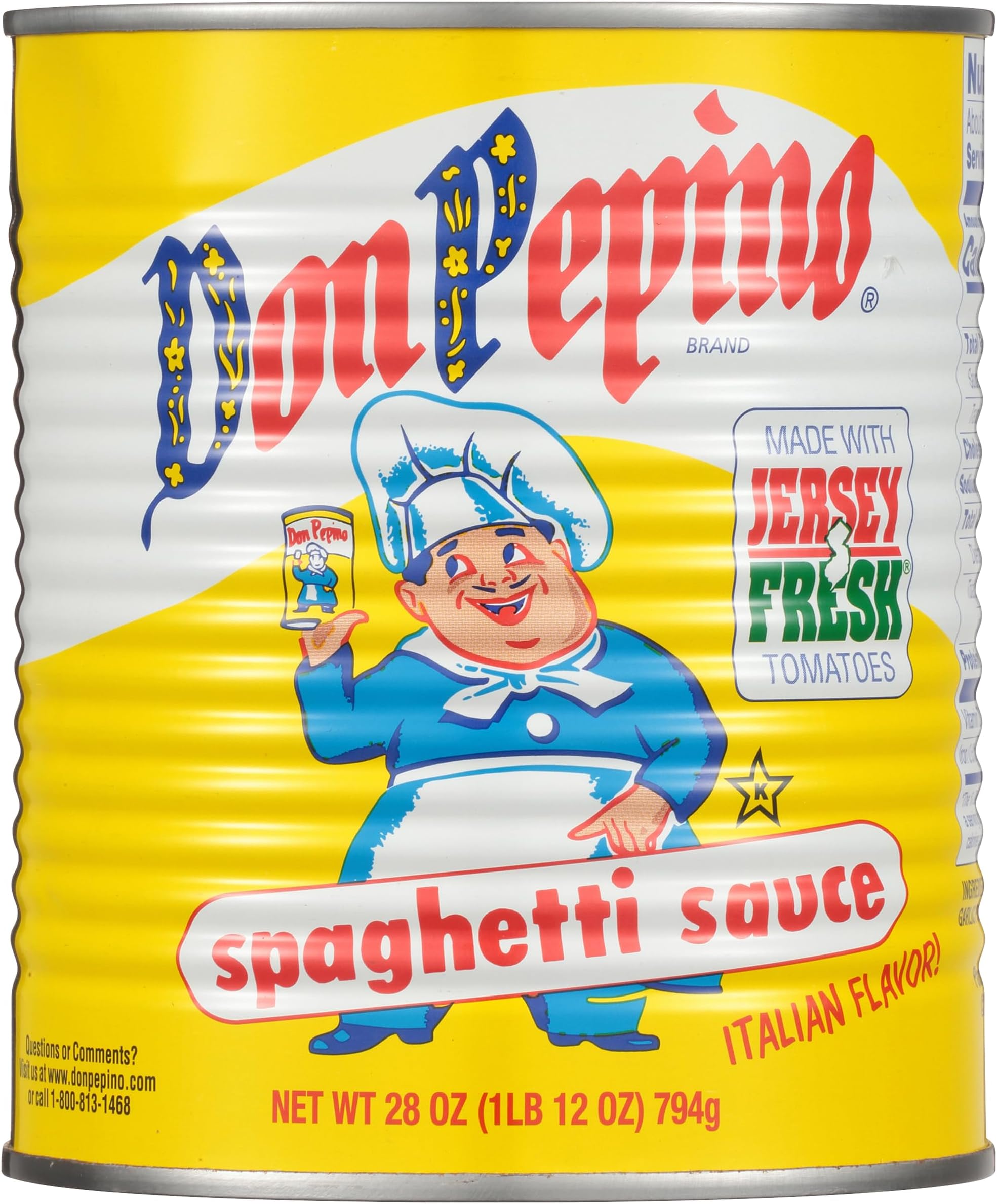 Don Pepino Spaghetti Sauce, 28 Ounce (Pack of 12)