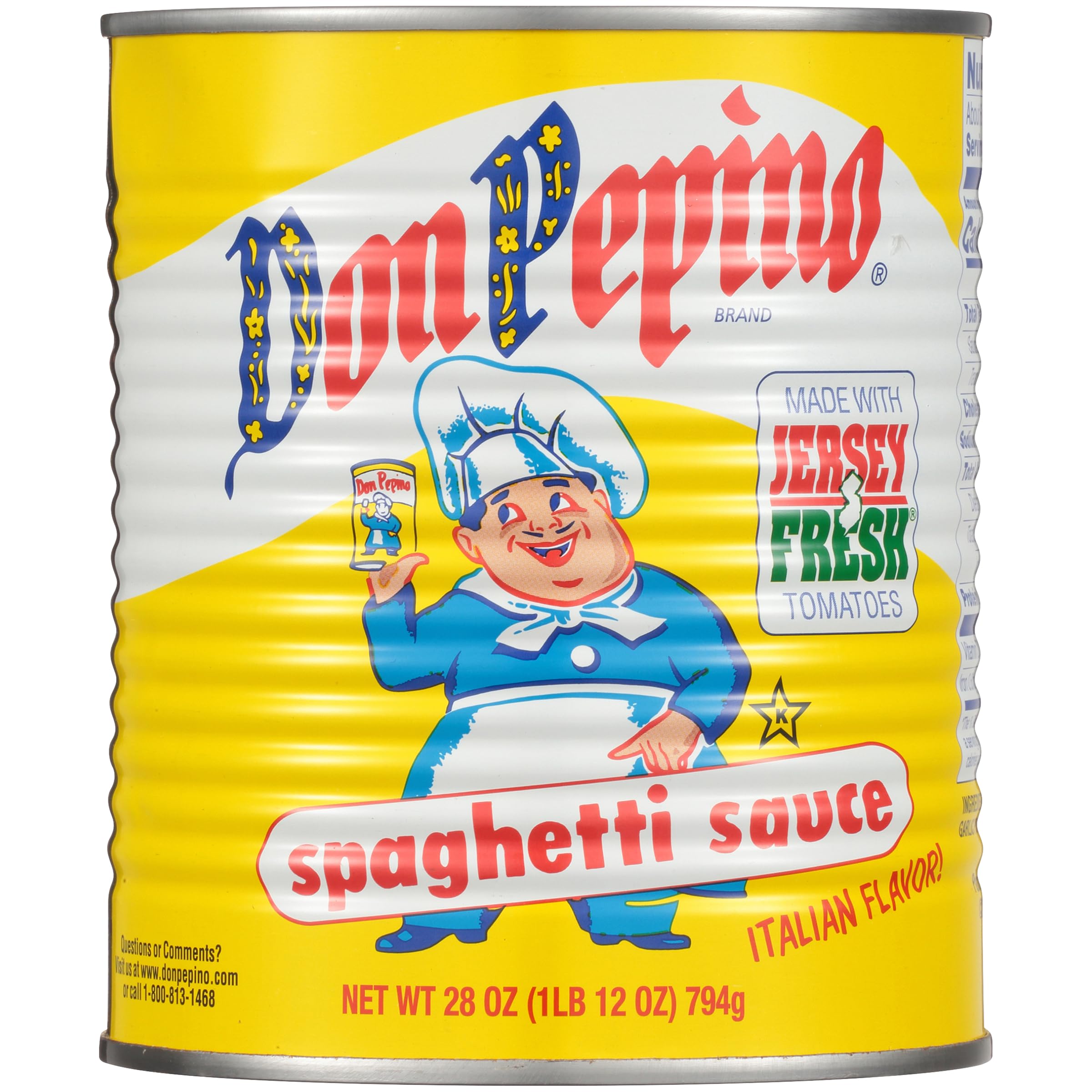 Don Pepino Spaghetti Sauce, 28 Ounce (Pack of 12)