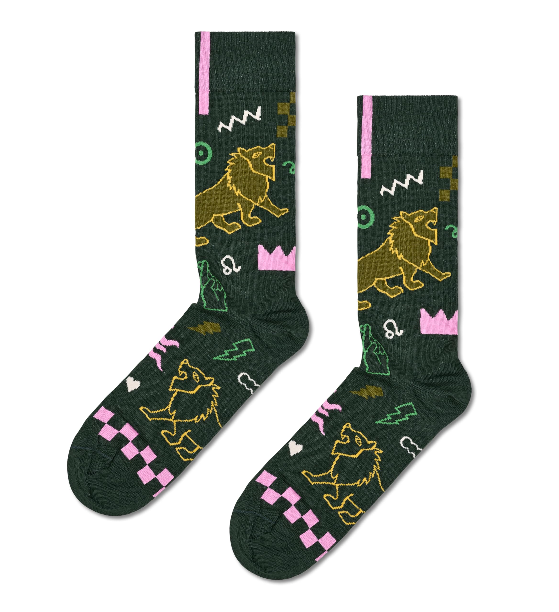 Happy Socks Model LEO SOCK 0143 T. 36/40, green