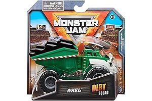 Monster Jam Dirt Squad Green Axel Dump Truck 1:64