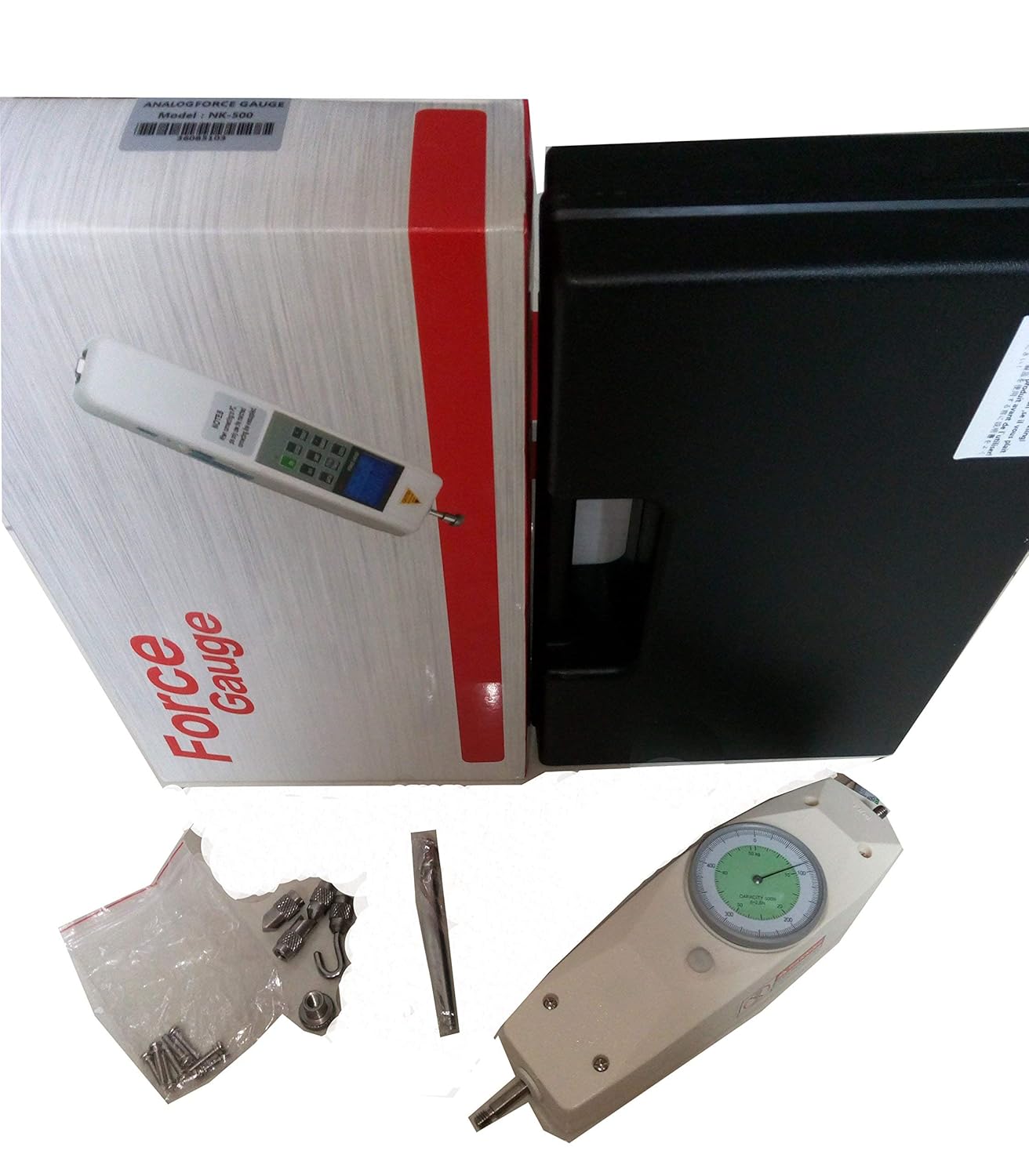 Analog Push Pull Gauge Force Gauge Mechanical Dynamometer Measuring Instruments Thrust Tester Push Pull Force Gauge China ， White