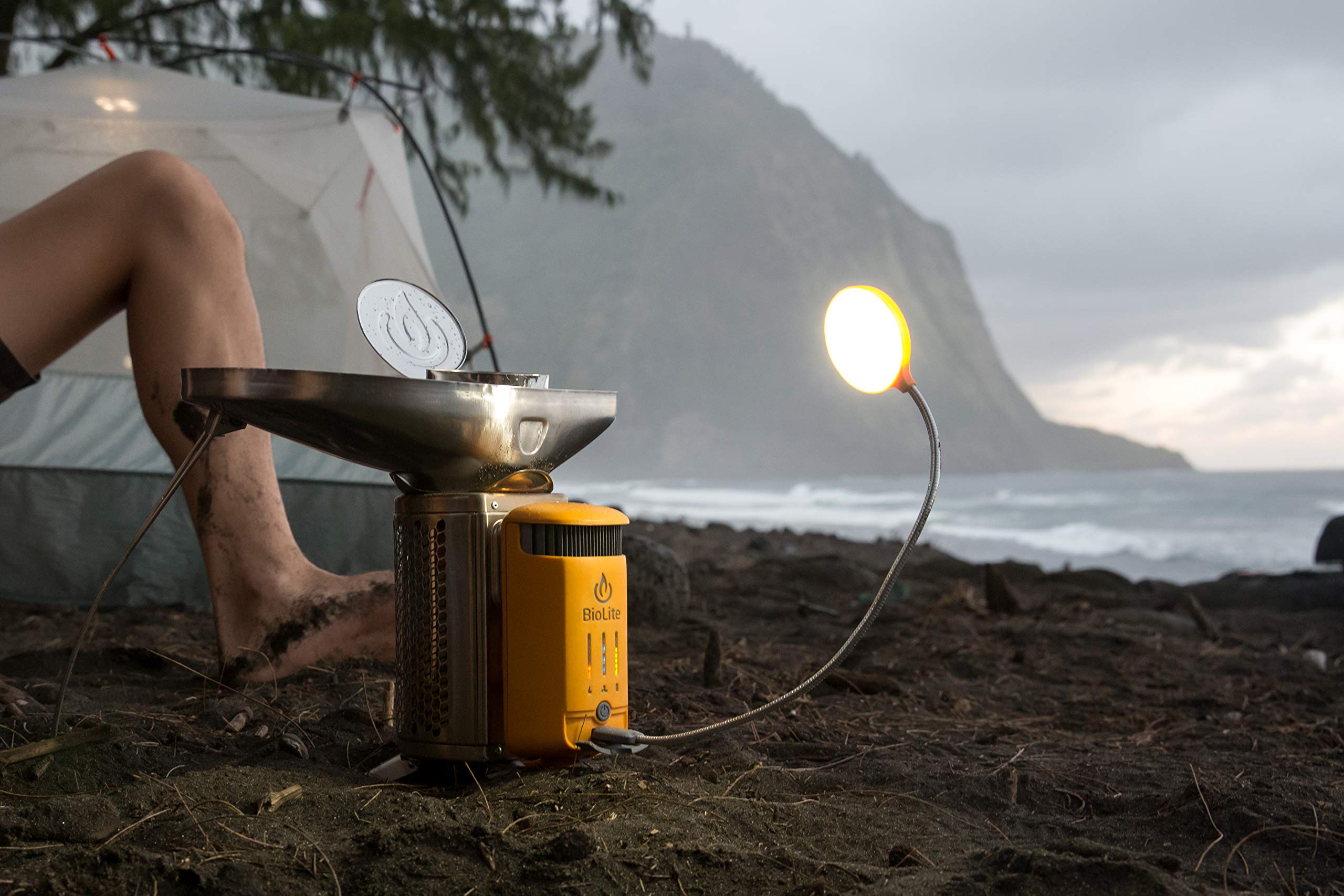 BioLite Campstove Wood Burning Electricity Generating & USB Charging Camp Stove (CampStove