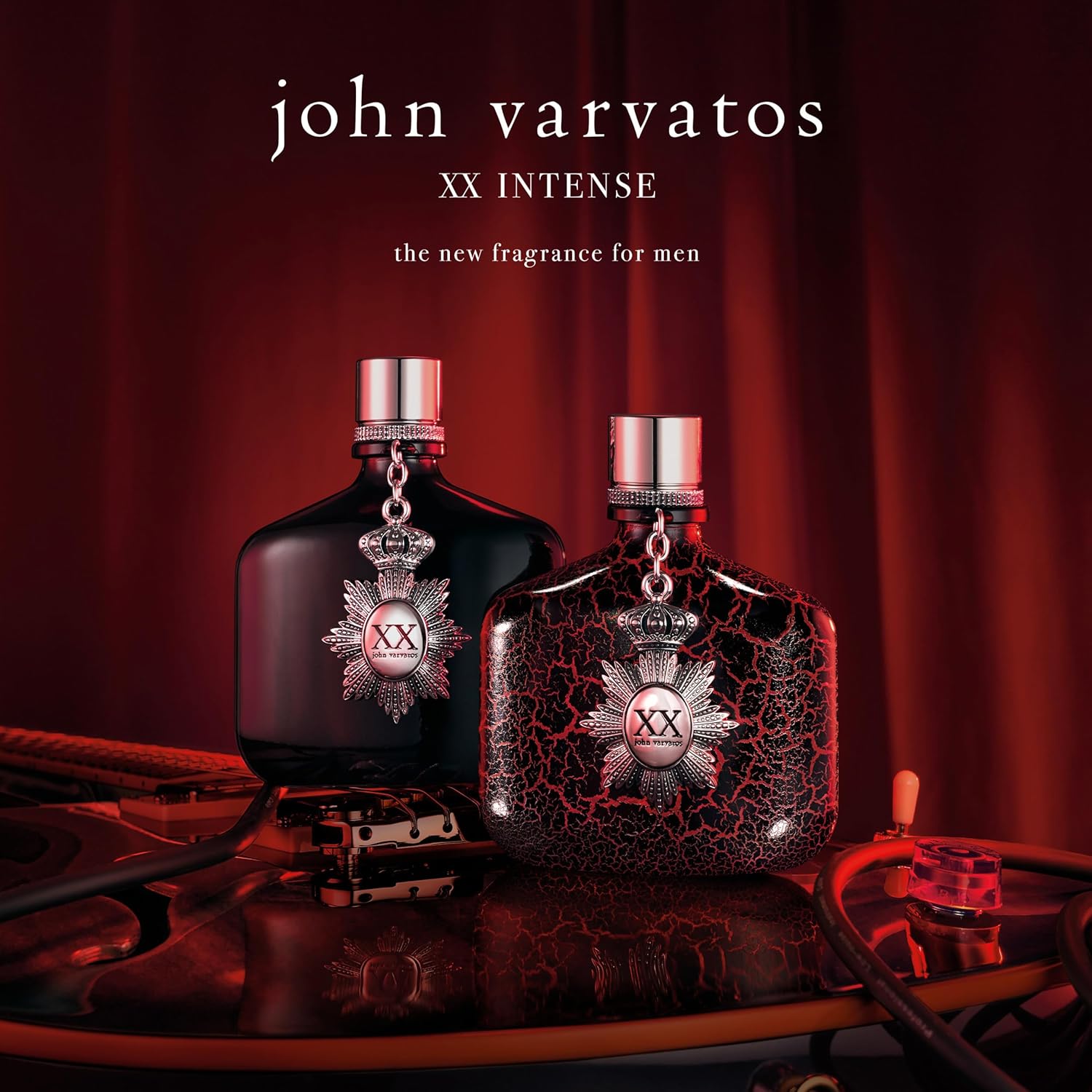 John Varvatos Men's Cologne, XX Intense Eau de Parfum EDP Spray, Woody Oriental Scent with Notes of Cardamom, Orange Flower & Sandalwood 2.5 Fl Oz (Pack of 1) image 9 of 10 B0CS4QLGVF