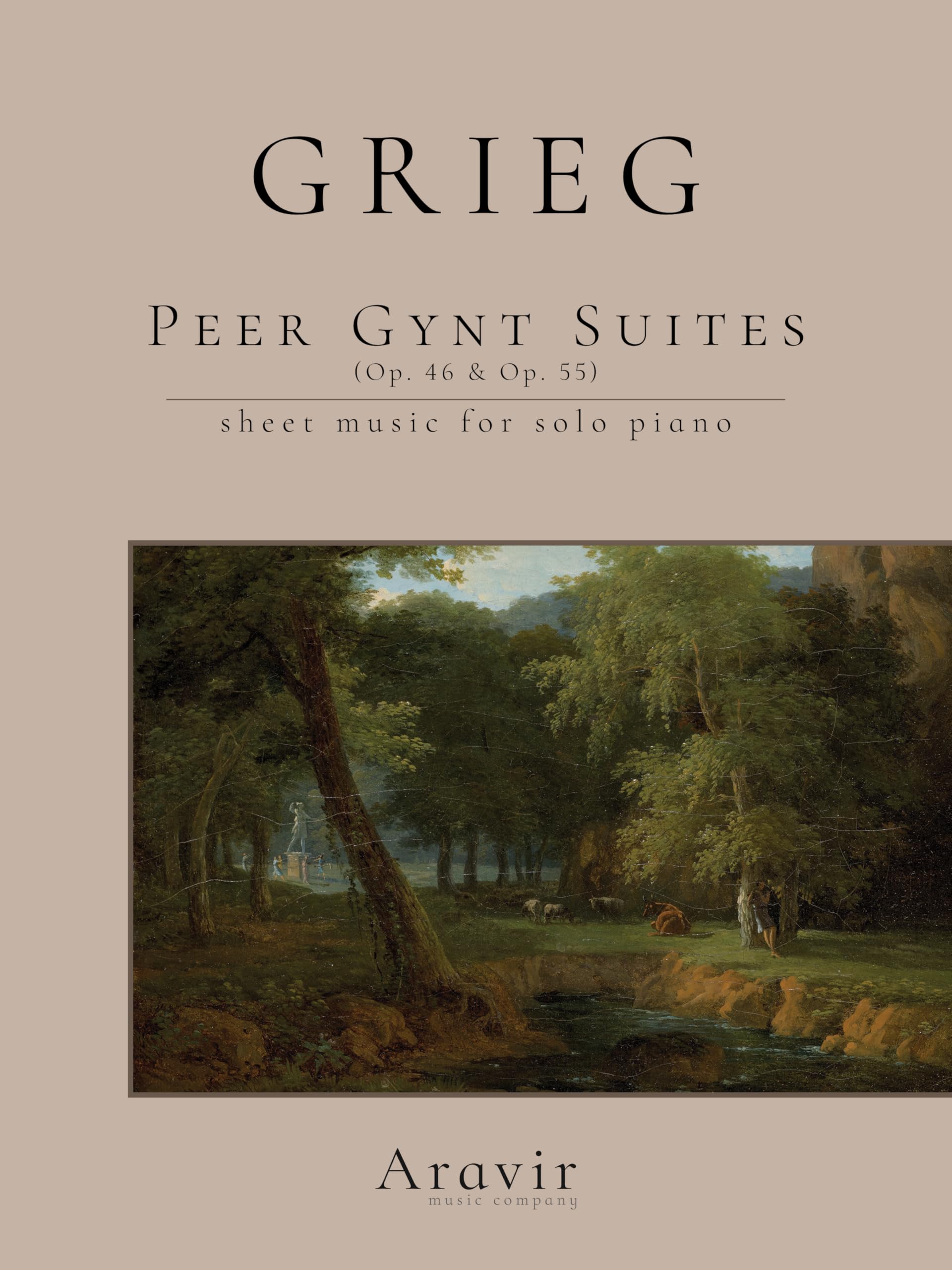 Peer Gynt Suites: sheet music for solo piano