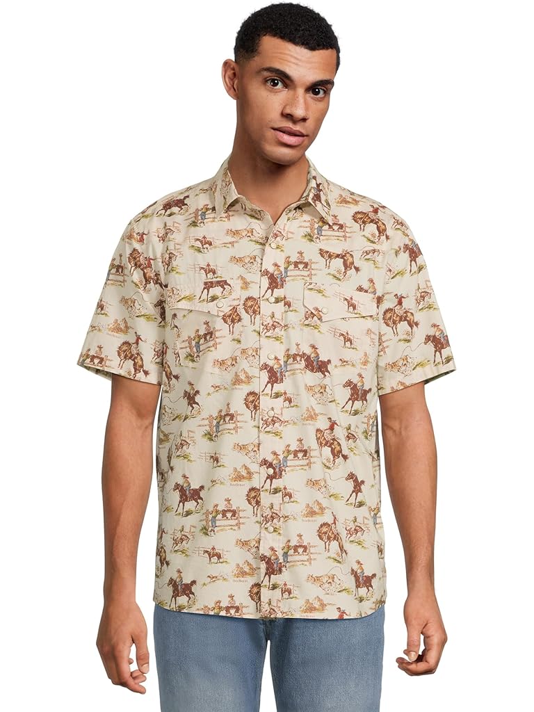 Bone Pendleton Laramie Shirt Short Sleeve