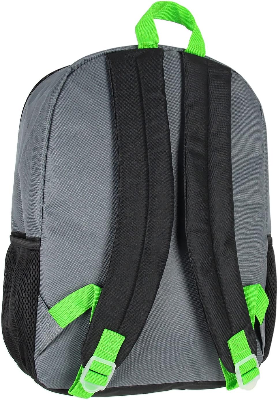 Bioworld Minecraft Backpack Set with Detachable Lunch Box 16" 4 Piece Set