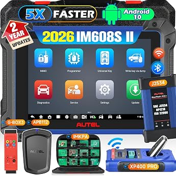 Autel MaxiIM IM608S II 2026 IMMO Key Fob Programming Tool | 2-year update, value 1790&euro;, same as IM608 II/IM608 Pro II, update