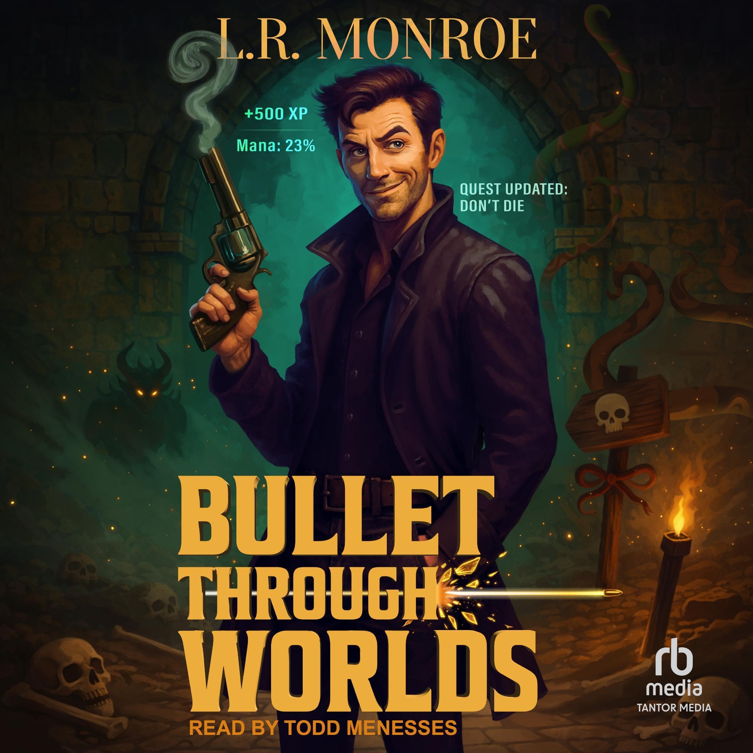 Cover art for Bullet Through Worlds, Book 1