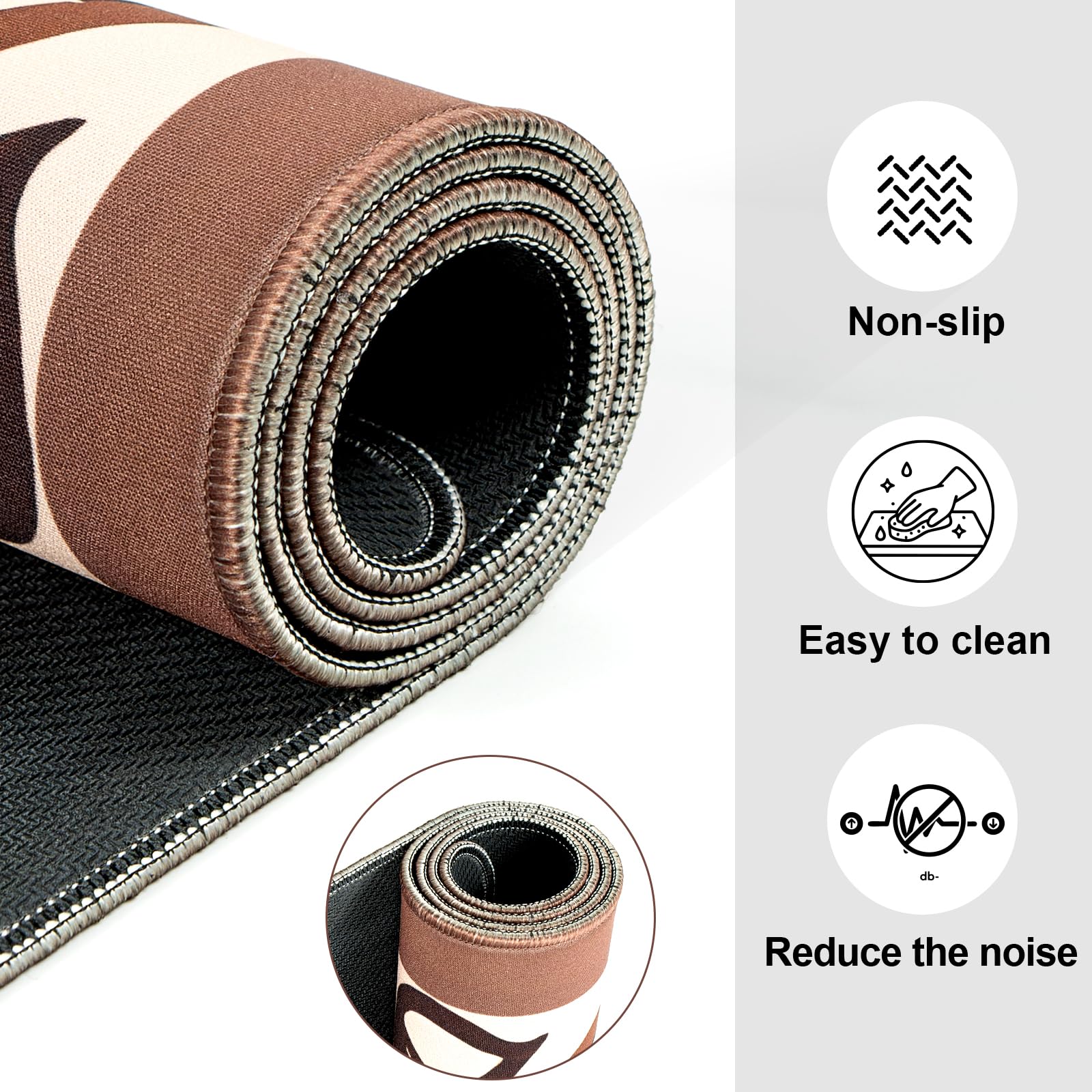 Tapis de Mahjong (Marron)