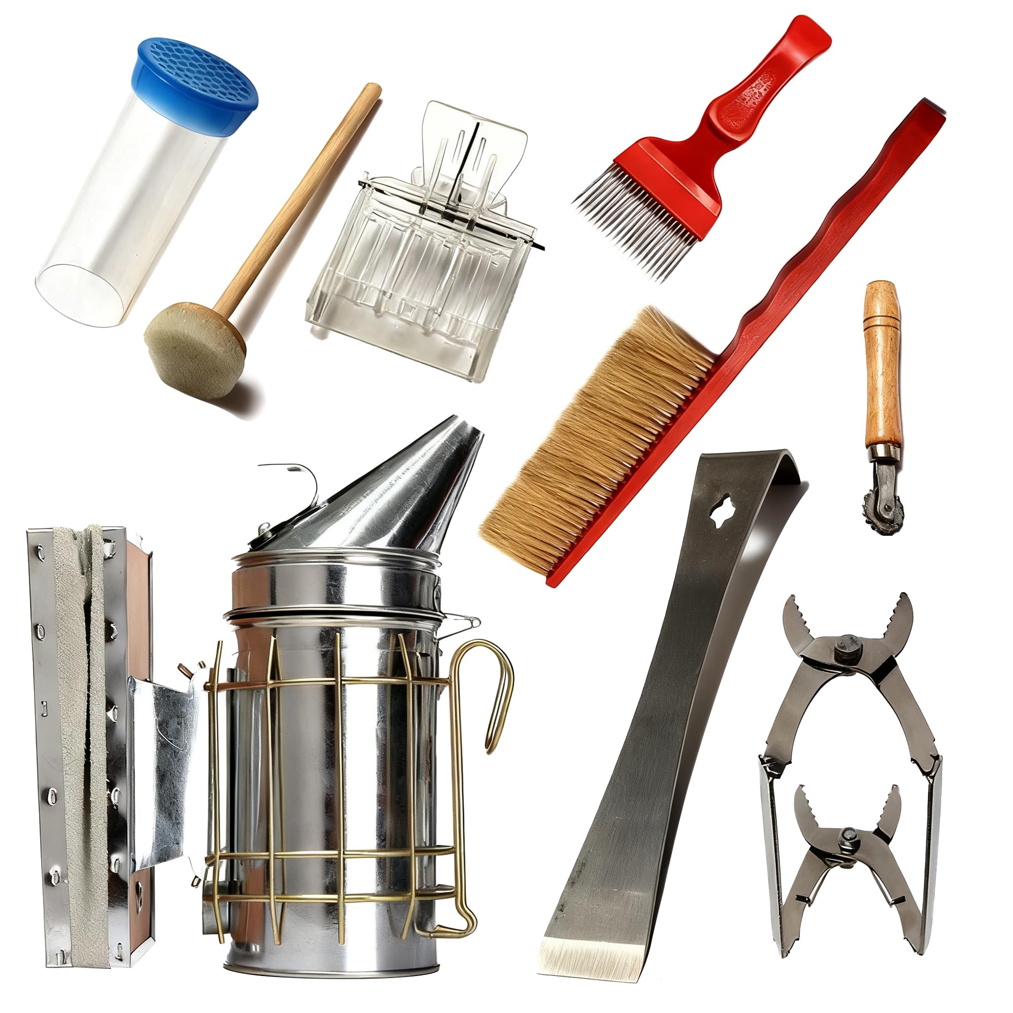 ERMWALR kit 8 outils d'apiculture