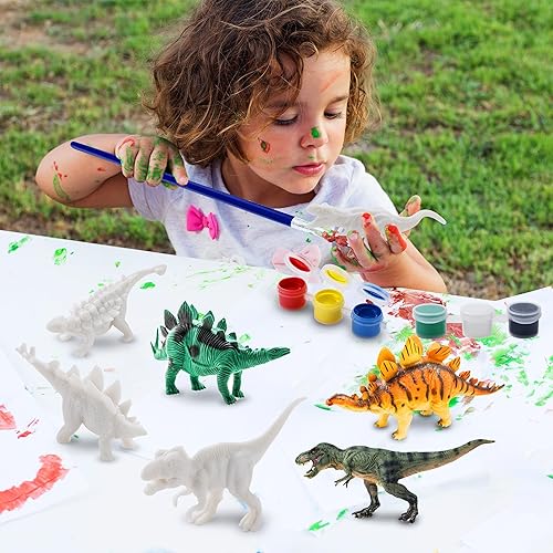 Miniatura 4 de Regalos para el día de San Valentín para niños, paquete de 30 juguetes de dinosaurios con tarjetas de dinosaurio de San Valentín, recuerdos de