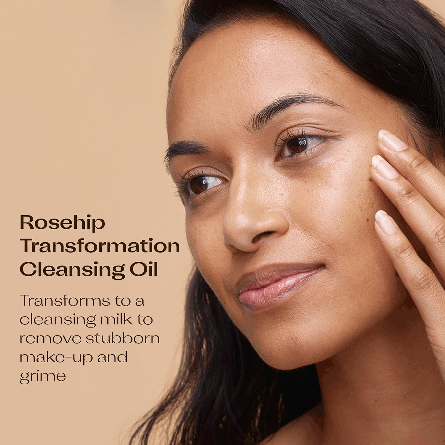 Trilogy Rosehip Transformation Cleansing Oil, Makeup Remover & Cleanser With Papaya & Sweet Almond, 3.38 fl oz - Image 2