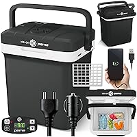 peme Frigorifero Portatile Frigo Campeggio Auto 12v Elettrico 230 v Silenzioso per