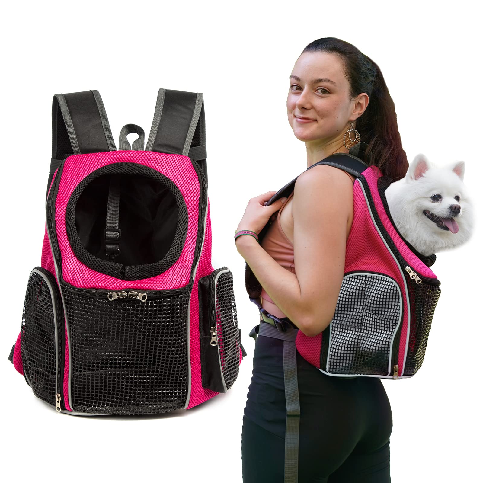 百貨店 WOYYHO Pet Dog Carrier Backpack Puppy Travel Front Pack Breatha kochiot.main.jp