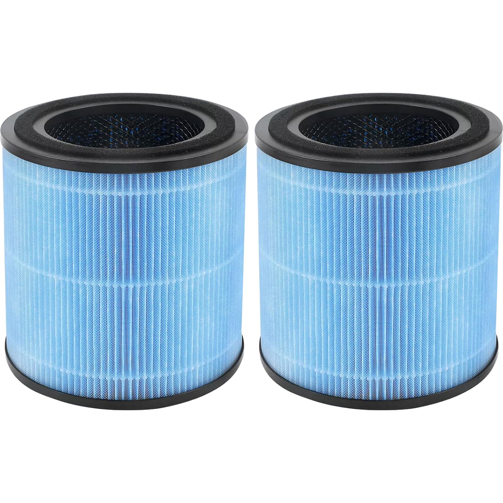 2 Pack AP0601 Replacement Filter Compatible with AIRTOK AP0601 Air Purifier – H13 True HEPA Filter & High Efficiency Activated Carbon Filter – AP0601 Filter Replacement for Home Bedroom
