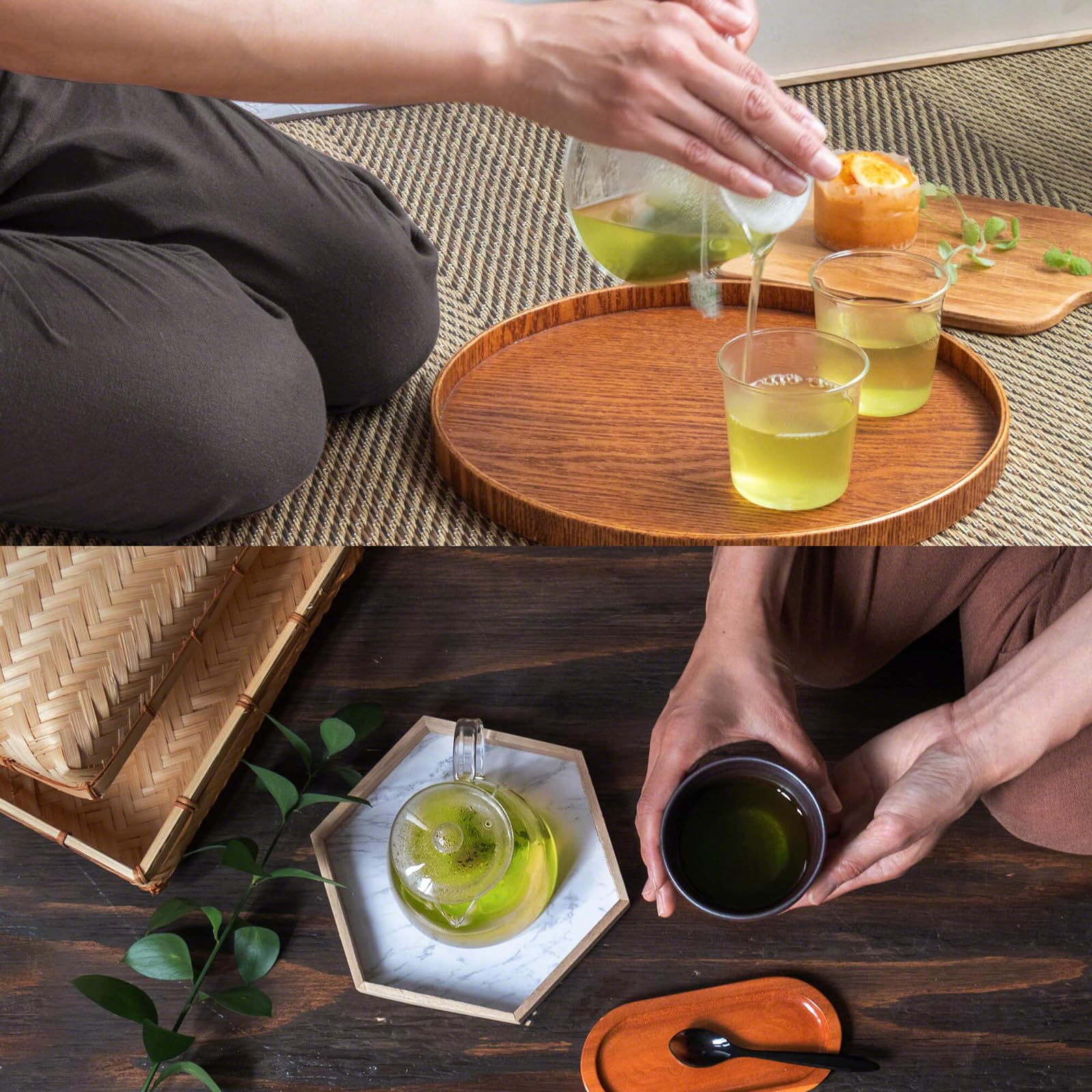 Asayu Japan Tè Verde Giapponese Gyokuro15 Bustine - Tè Verde Giapponese Premium Coltivato all'Ombra 2,5 gr x 15 bustine per Energia e Sprint Mattutino (Tè Verde Gyokuro)