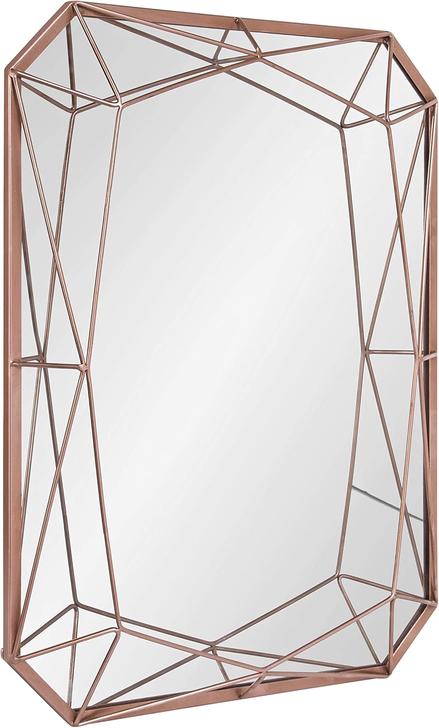 Kate and Laurel Keyleigh Modern Glam Geometric Shaped Metal