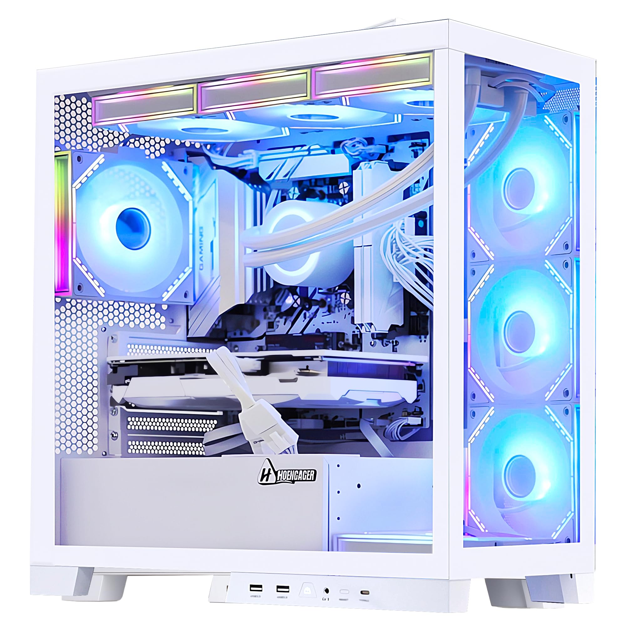 Amazon.co.jp: HOENGAGER Castle Gaming PC AMD Ryzen 7 7800X3D