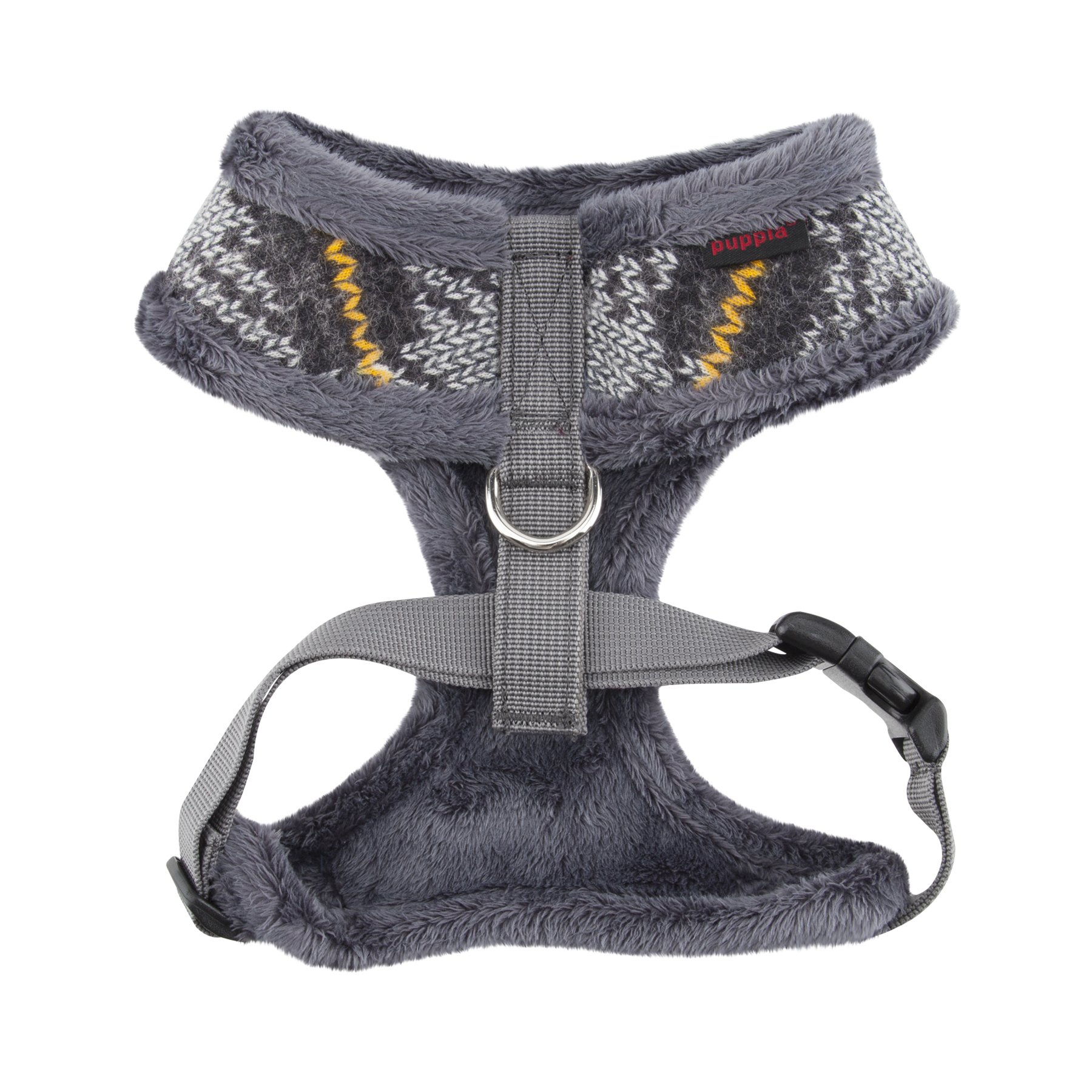 Puppia Eldric Harness-A for Pets Mélange Grey, Small - Image 2