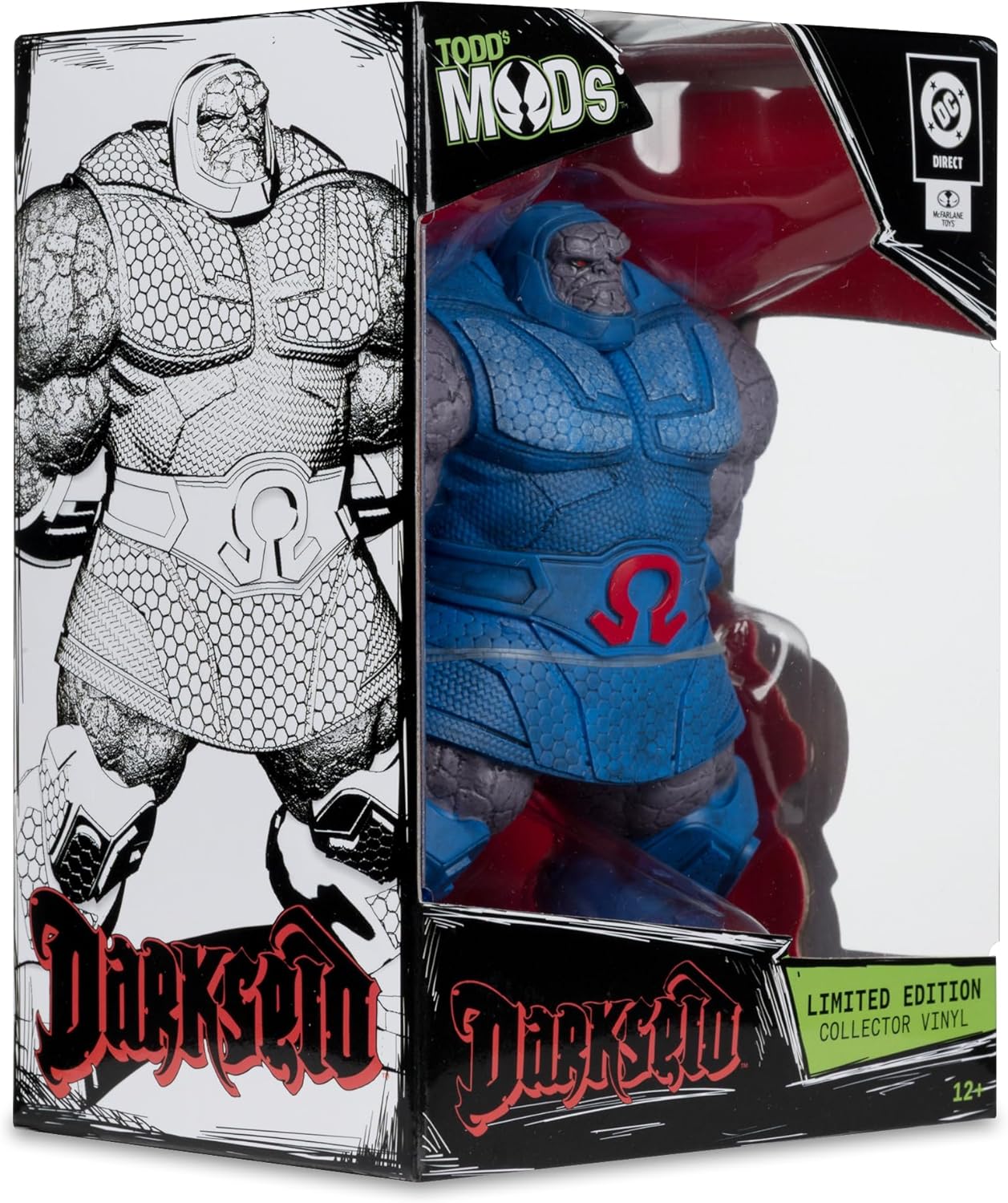 McFarlane Toys- DC Direct Darkseid Limited Edition Collector Vinyl (Todd's Mods) 4.5in Scale Posed Figure