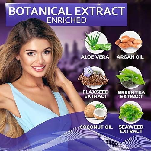 Miniatura 40 de Juego de champú y acondicionador de vinagre de sidra de manzana, detener el cuero cabelludo escamoso y con picazón, sin sulfato y parabenos