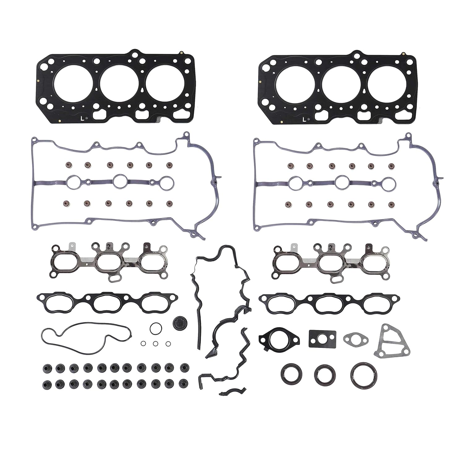 DNJ HGS442 Head Gasket Set for 1995-2002 Mazda Millenia 2.3L V6 24V DOHC 2254cc