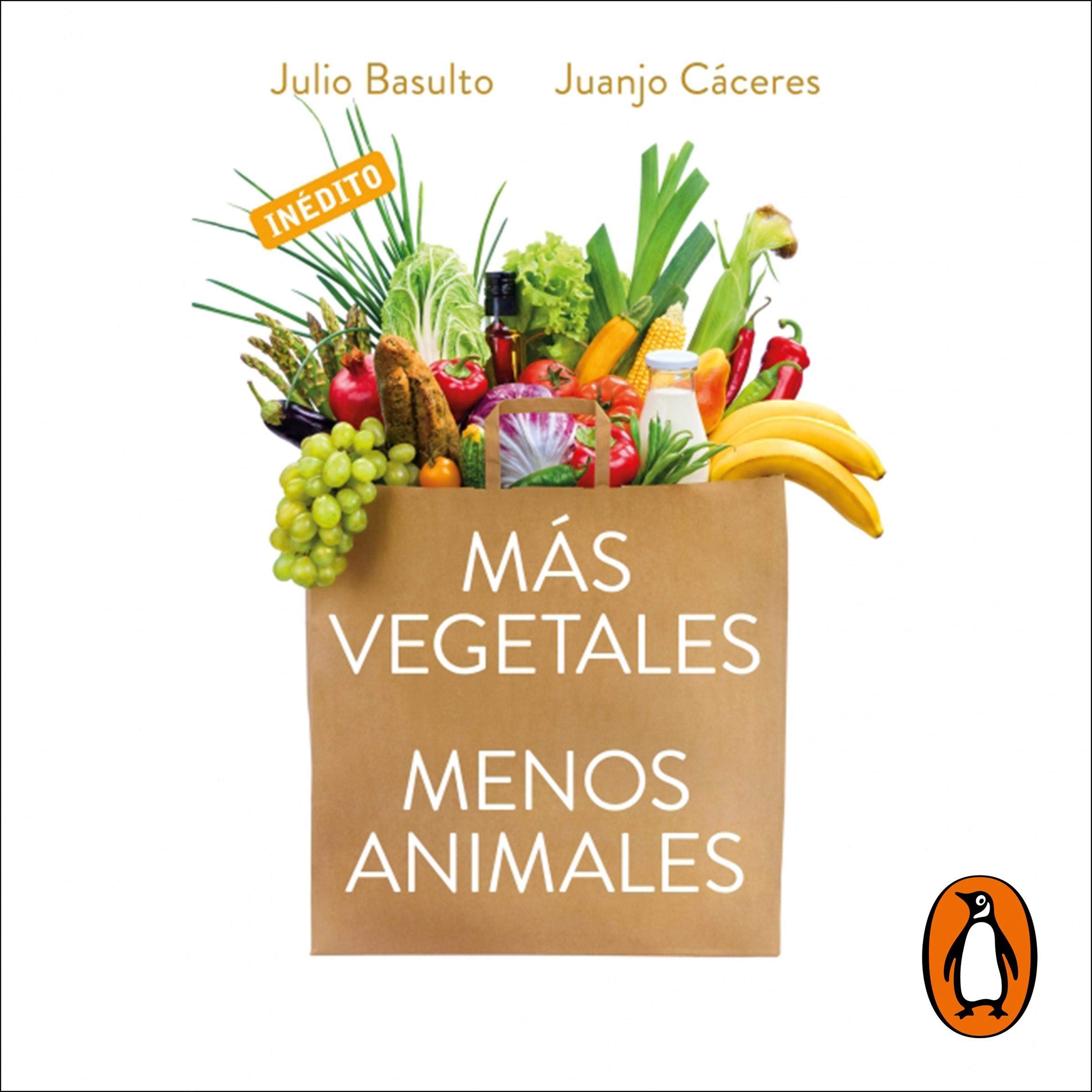 Cover art for Más vegetales, menos animales [More Vegetables, Less Animals]
