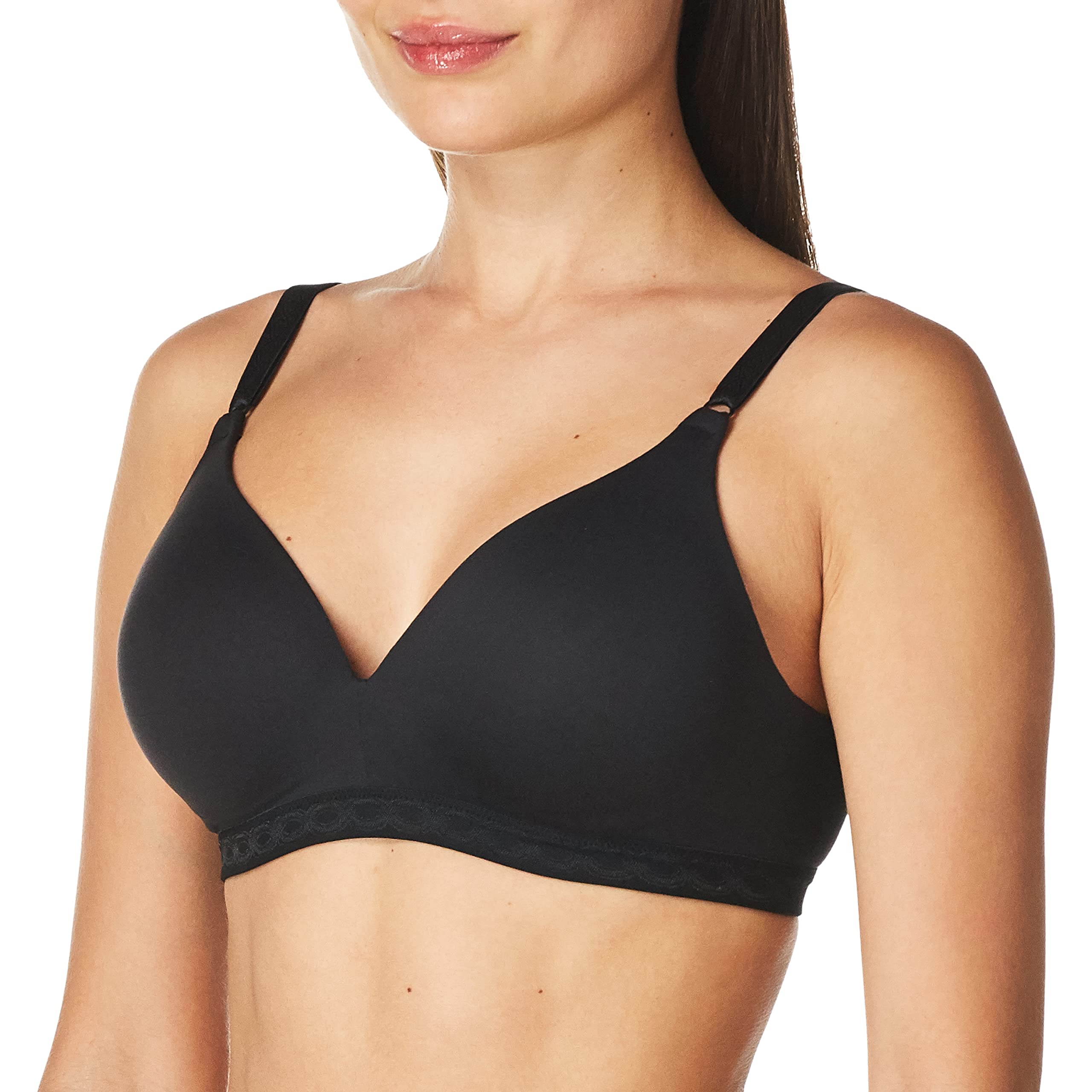 Warner's Womens Blissful Benefits Super Soft Wireless Lightly Lined Comfort Bra Rm1691w