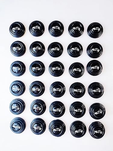 Miniatura 2 de Masmoc 30 PCS Car Door Shock Absorber, Universal Car Door Protection Sticker, PVC Car Door Side Shock Absorbing Protection Stickers