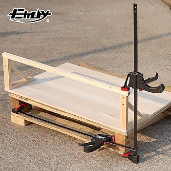 EHDY Bar Clamps for Woodworking, One-Handed Clamp/Spreader