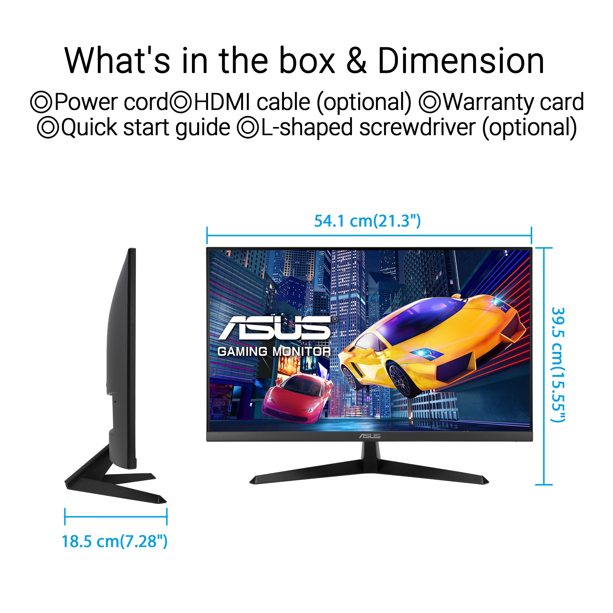 Asus 90lm06a3-b03a70 24´´ Full Hd Ips Led 120hz Monitor One Size