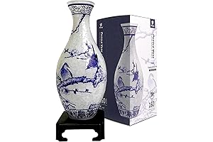 Pintoo 3D Puzzle Vase: Unveil the Beauty of Flowers in a Puzzle!