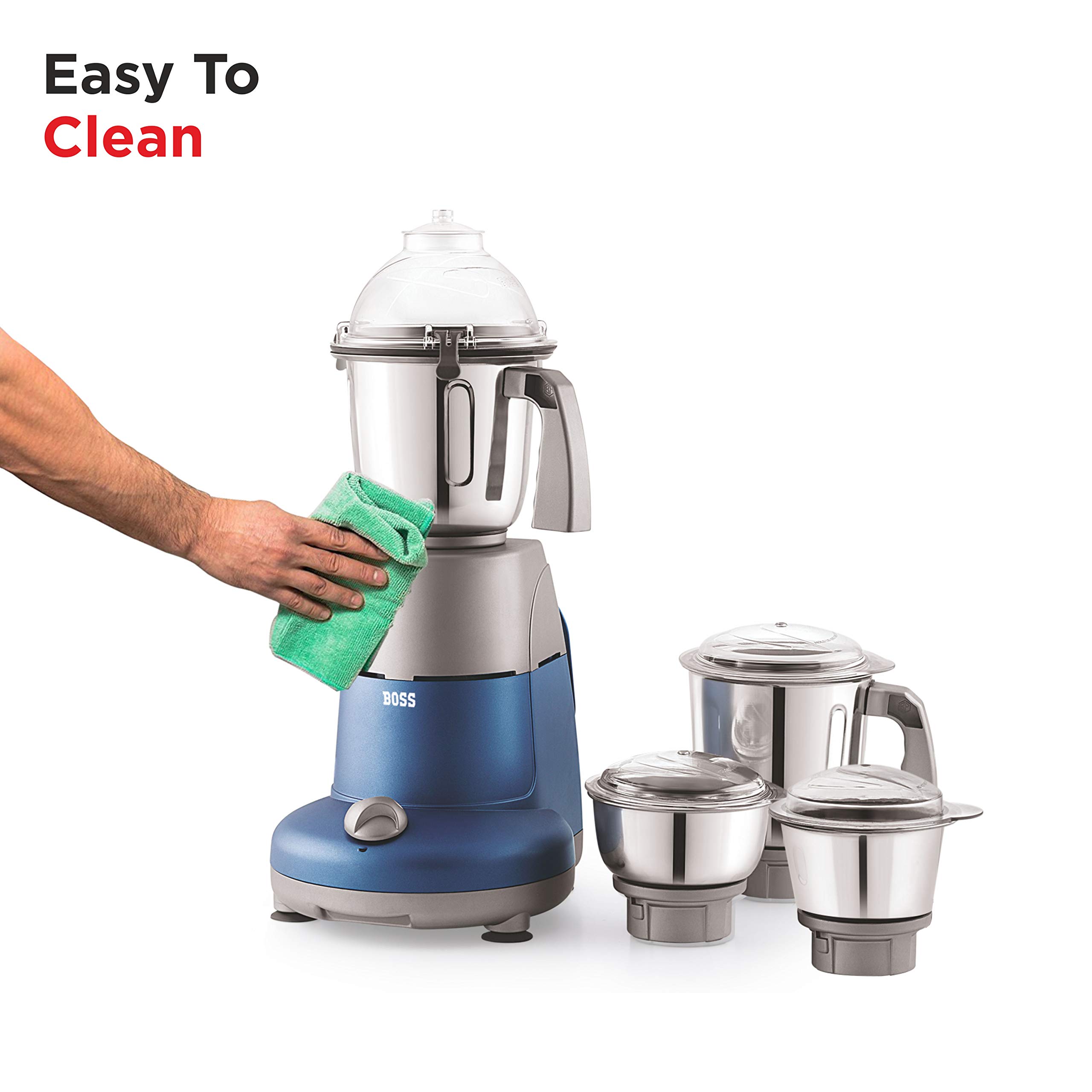Buy Boss B203 600W Mixer Grinder, Ivory Online at Low Prices in